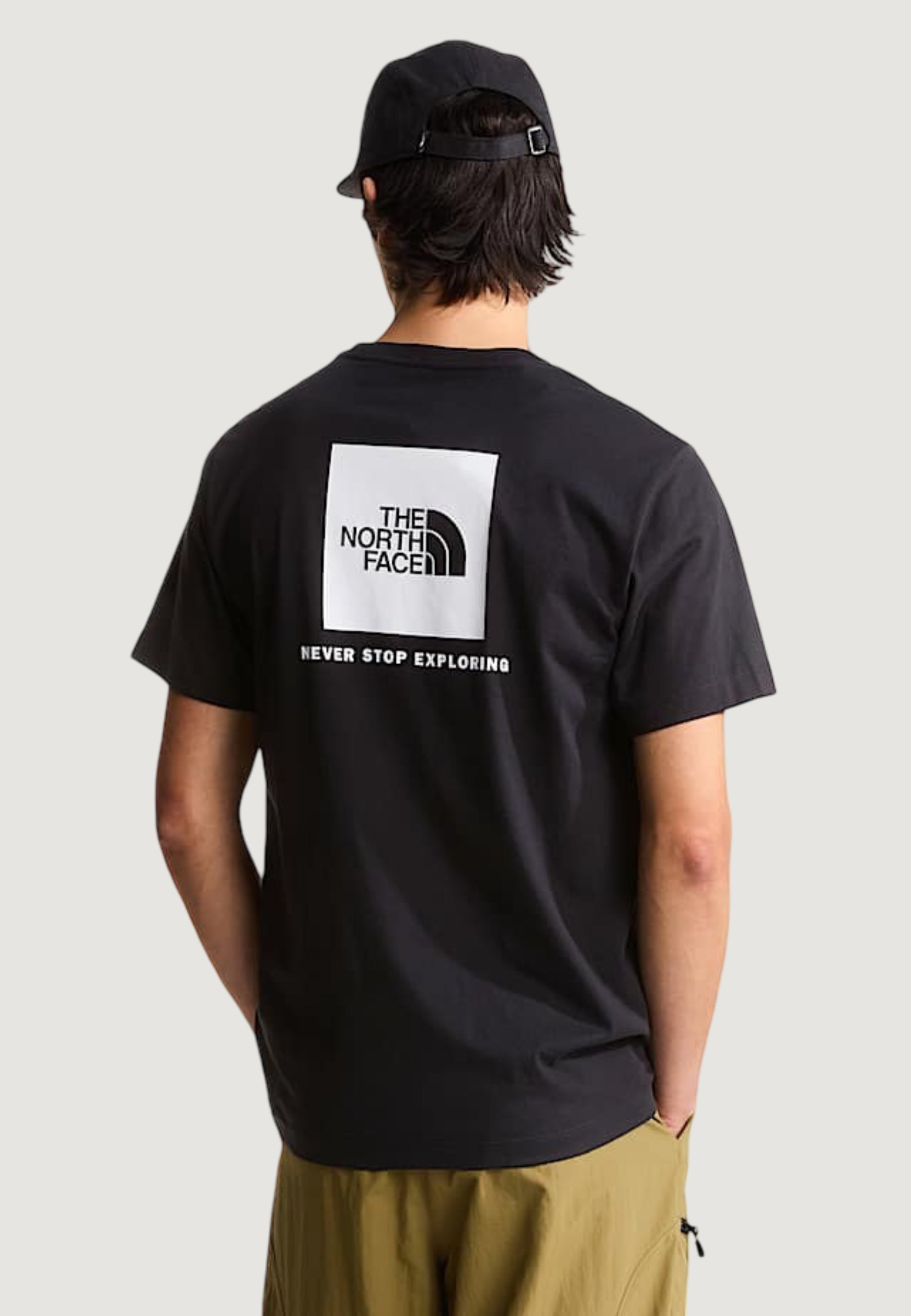 T-shirt THE NORTH FACE M EVOLUTION BOX NSE REGULAR SHORT SLEEVE