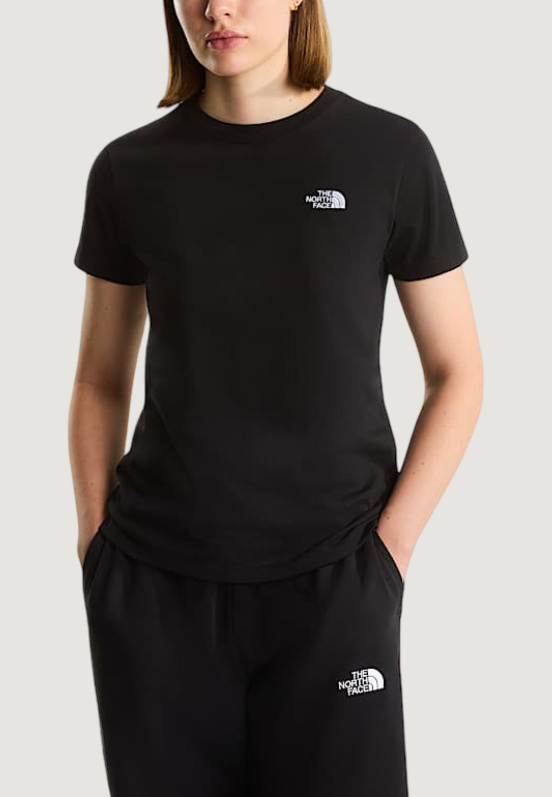 T-shirts THE NORTH FACE W EVOLUTION SIMPLE DOME SLM SHORT SLEEVE