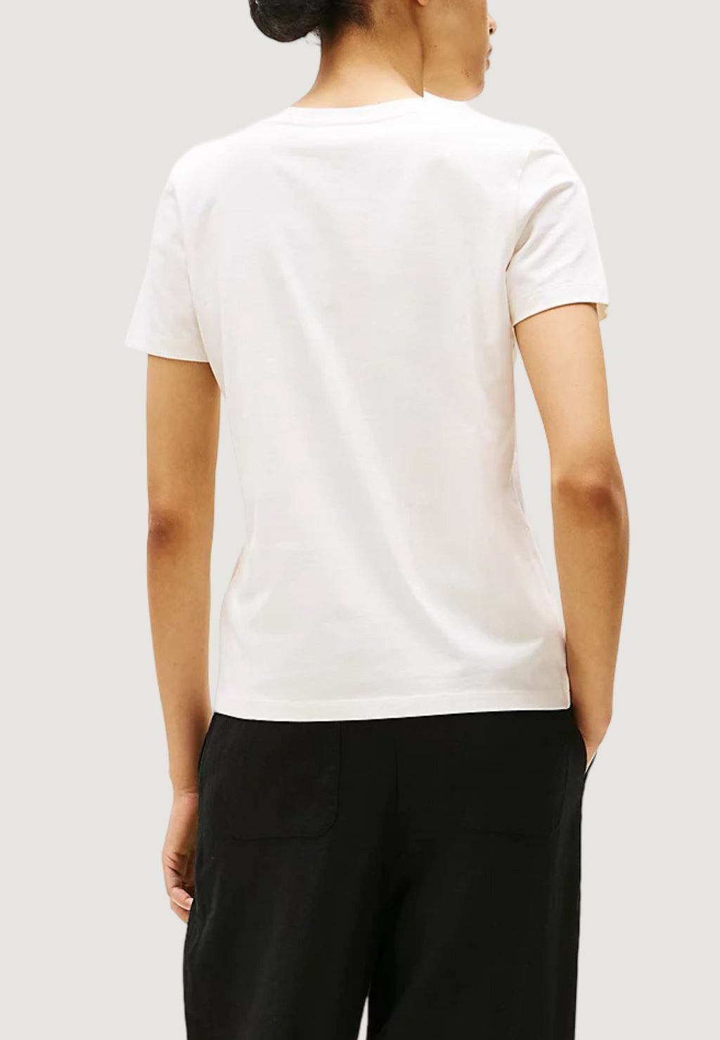 T-shirt Tommy Hilfiger LUREX SCRIPT REG C-N