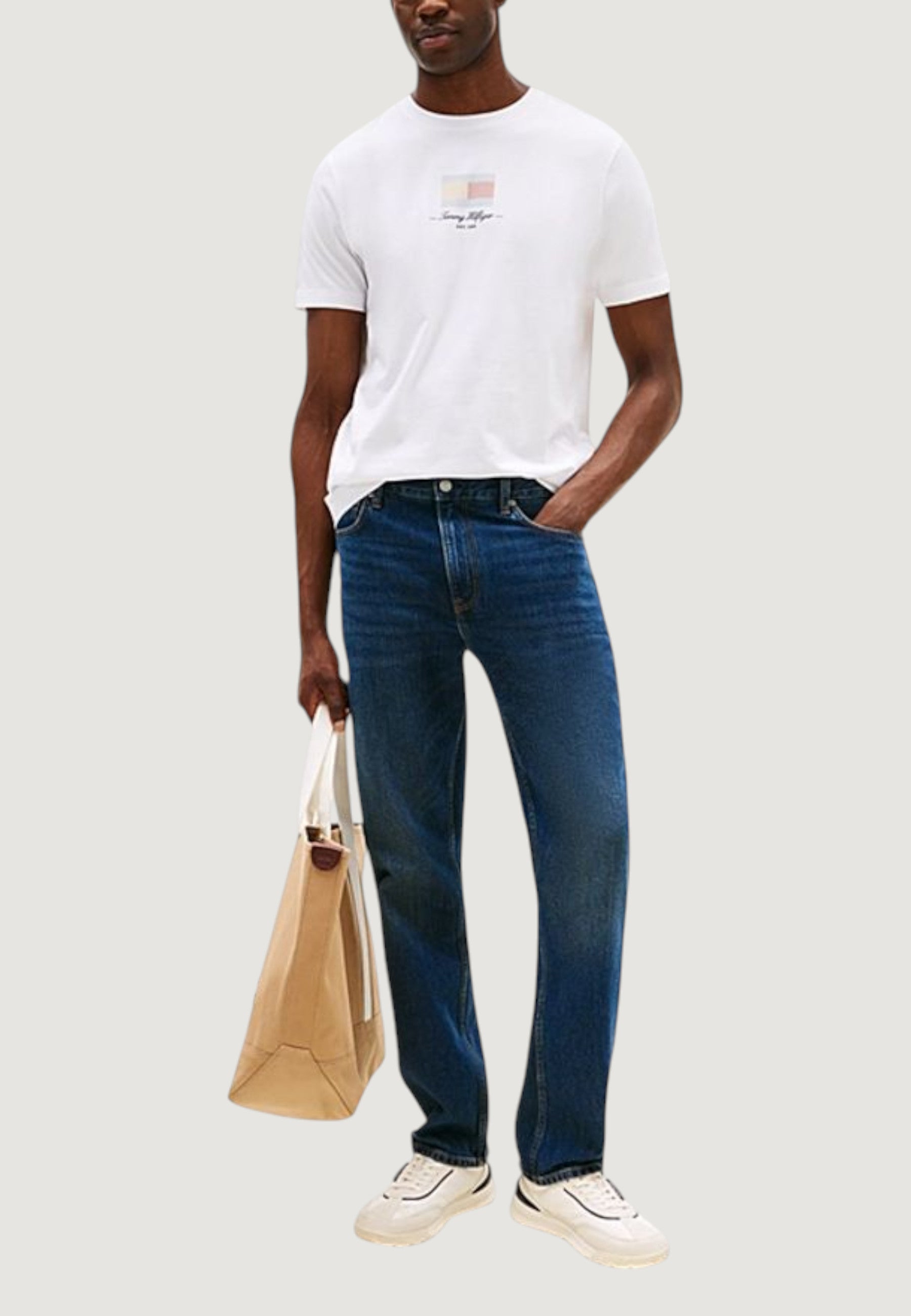 T-shirt Tommy Hilfiger ITHACA FLAG TEE