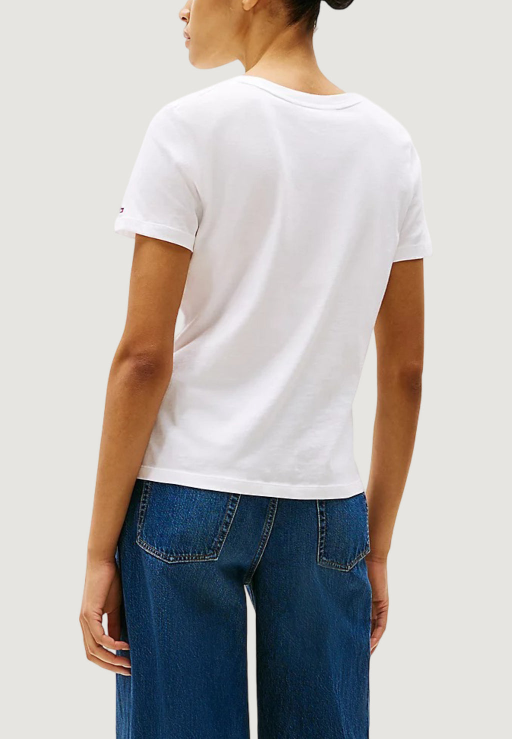 T-shirt Tommy Hilfiger REG CORP LOGO C-NK S