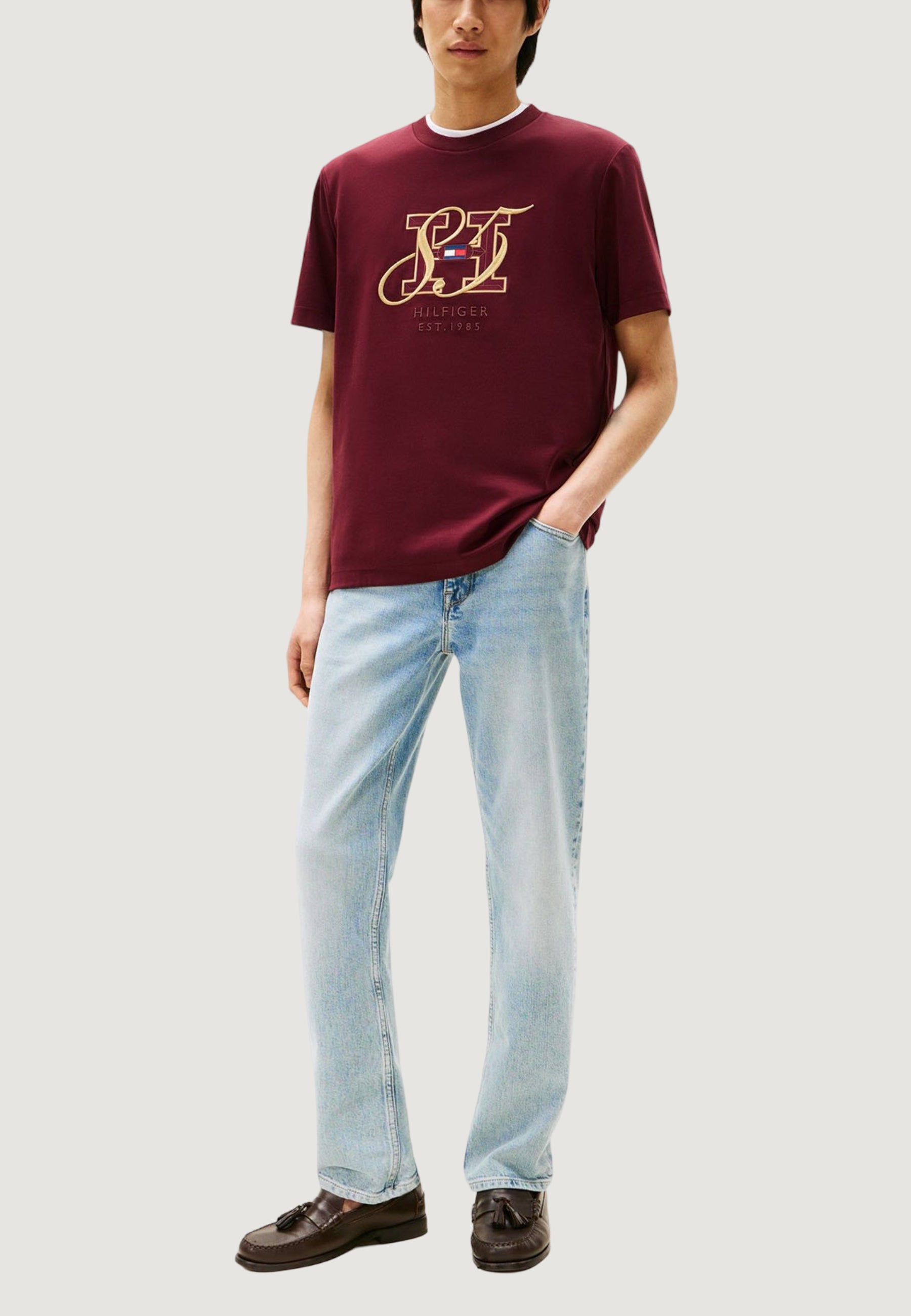 T-shirt Tommy Hilfiger DIWALI INTERLOCK HBS