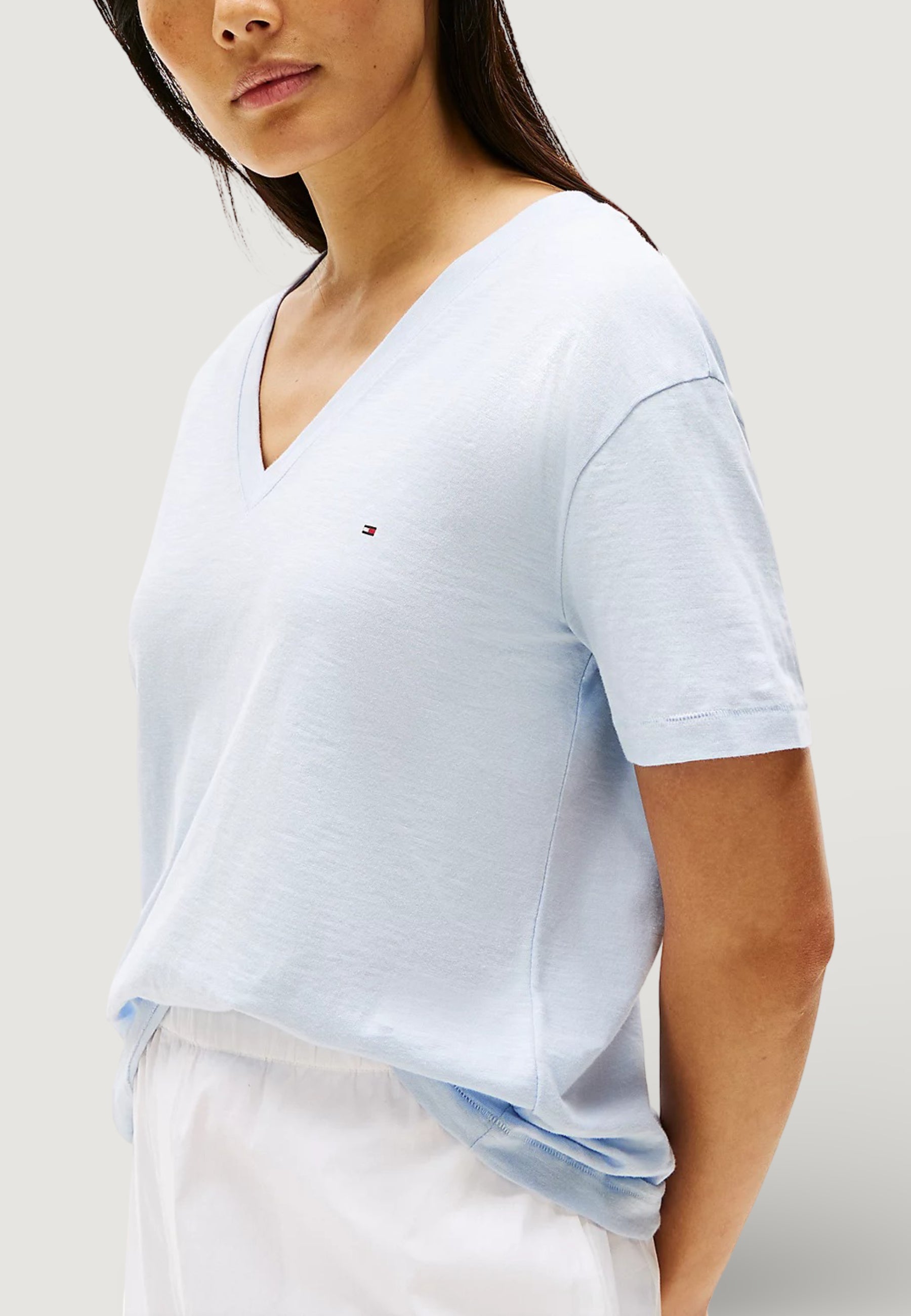 T-shirt Tommy Hilfiger SLUB MDRN V-NK SS T-