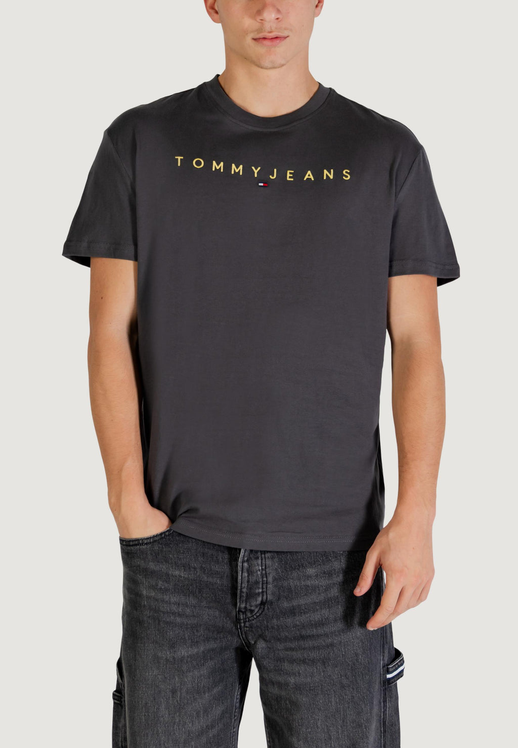 T-shirt Tommy Hilfiger Jeans TJM REG LINEAR LOGO