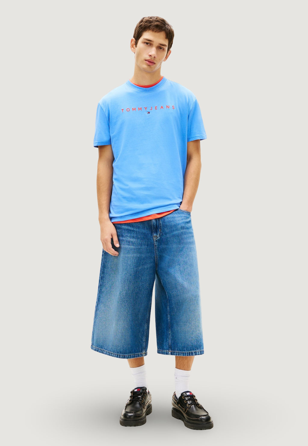 T-shirt Tommy Hilfiger Jeans TJM REG LINEAR LOGO