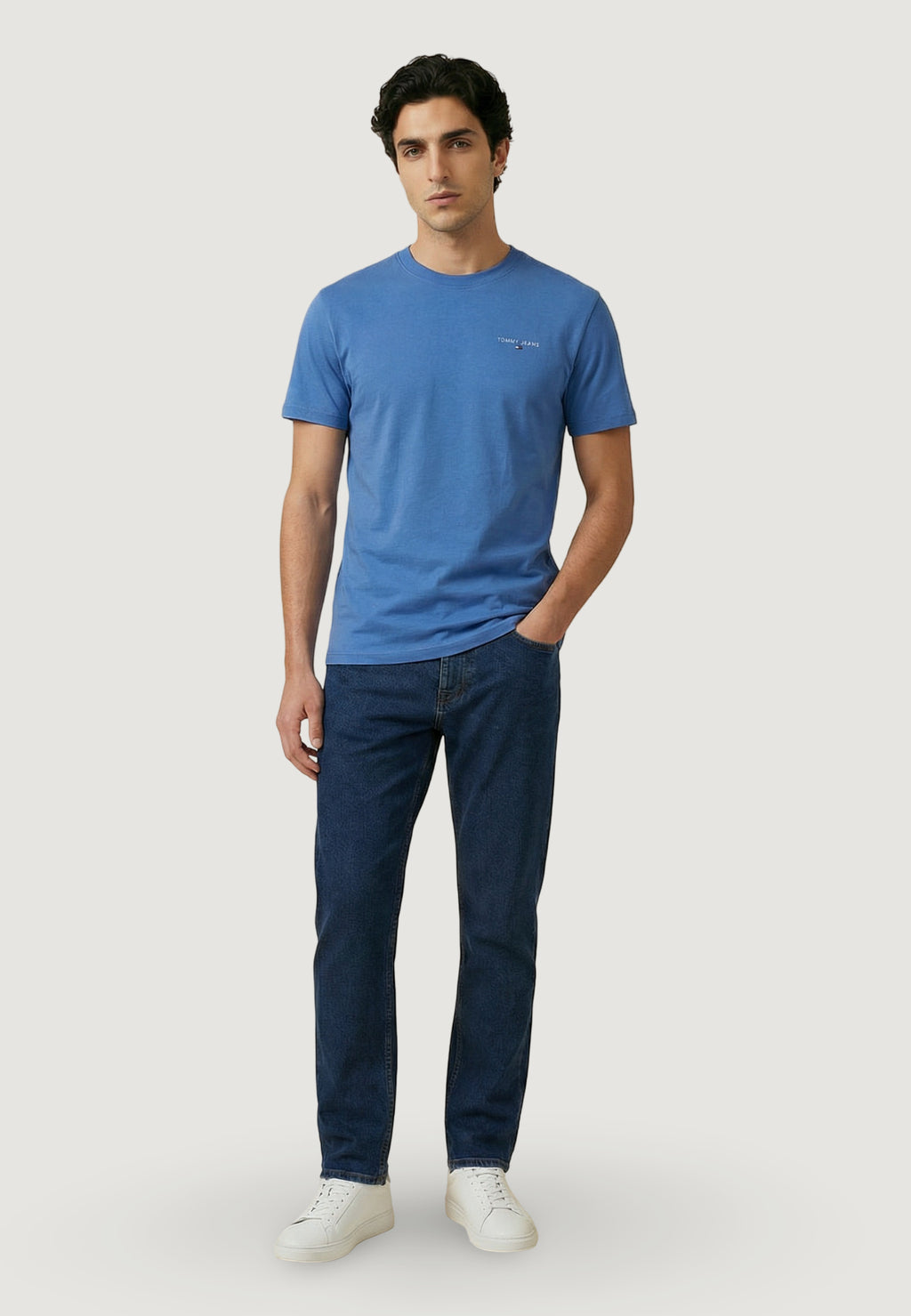 T-shirt Tommy Hilfiger Jeans TJM SLIM LINEAR CHES