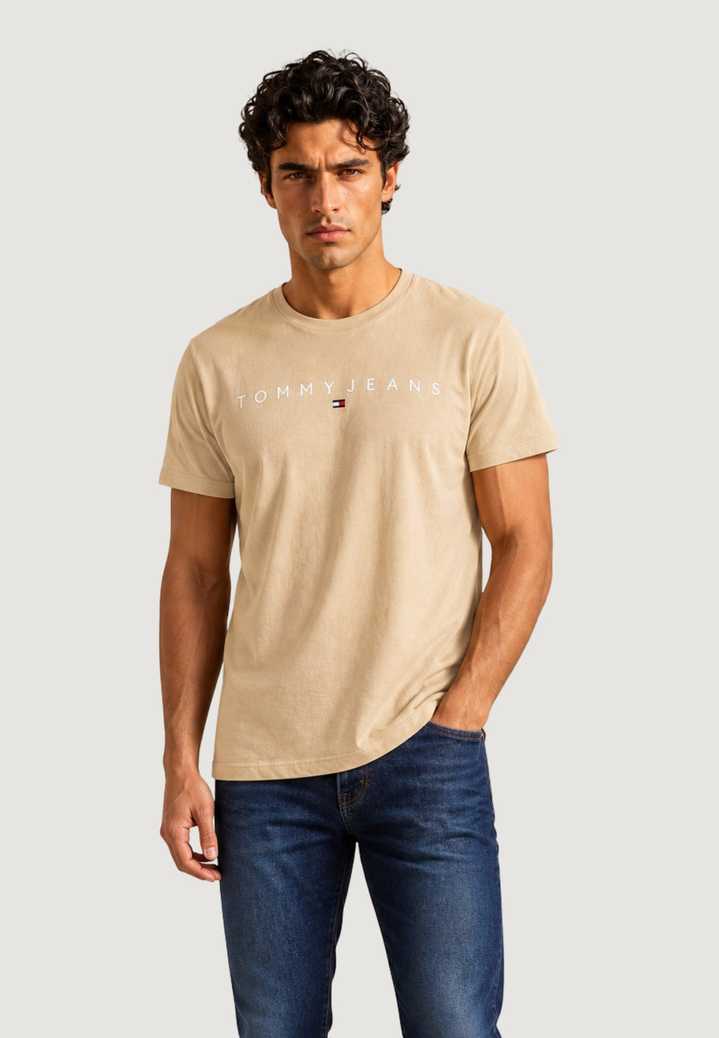 T-shirt Tommy Hilfiger Jeans TJM REG LINEAR LOGO