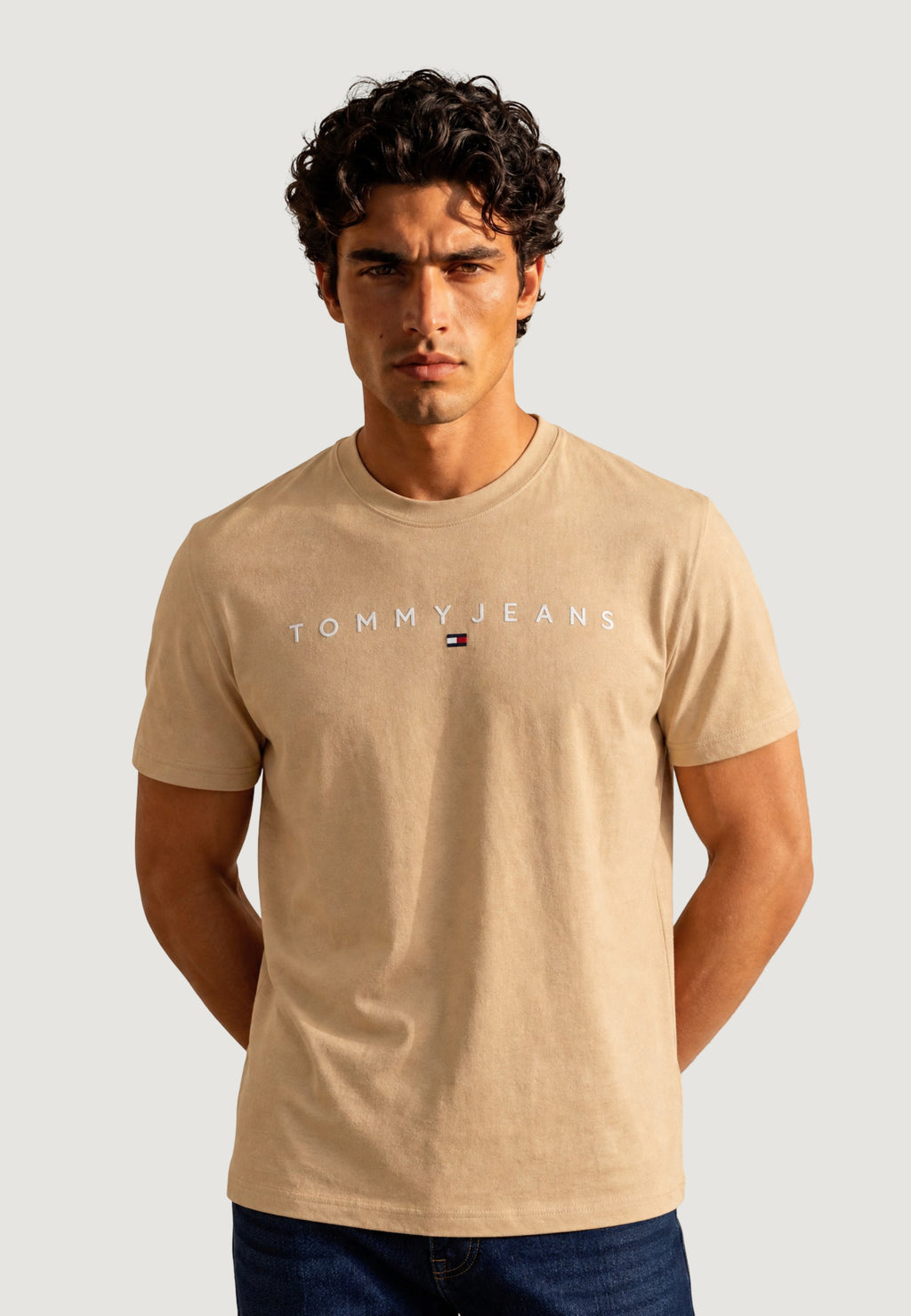 T-shirt Tommy Hilfiger Jeans TJM REG LINEAR LOGO