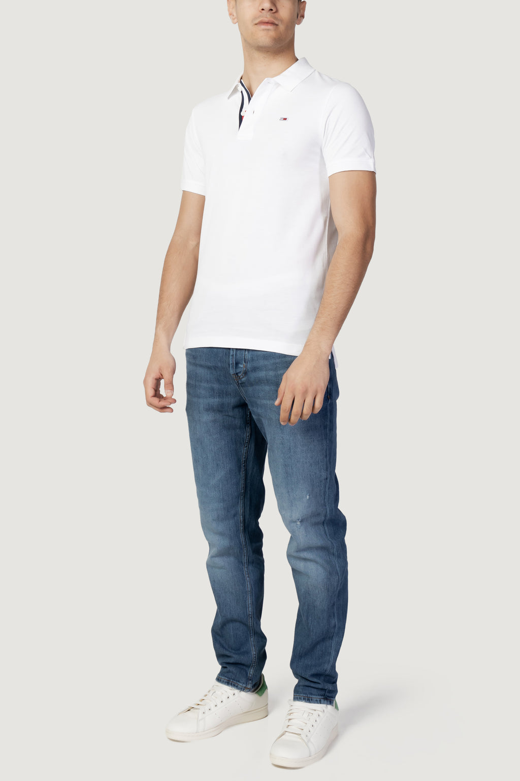 Polo manica corta Tommy Hilfiger Jeans TJM SLIM PLACKET POLO