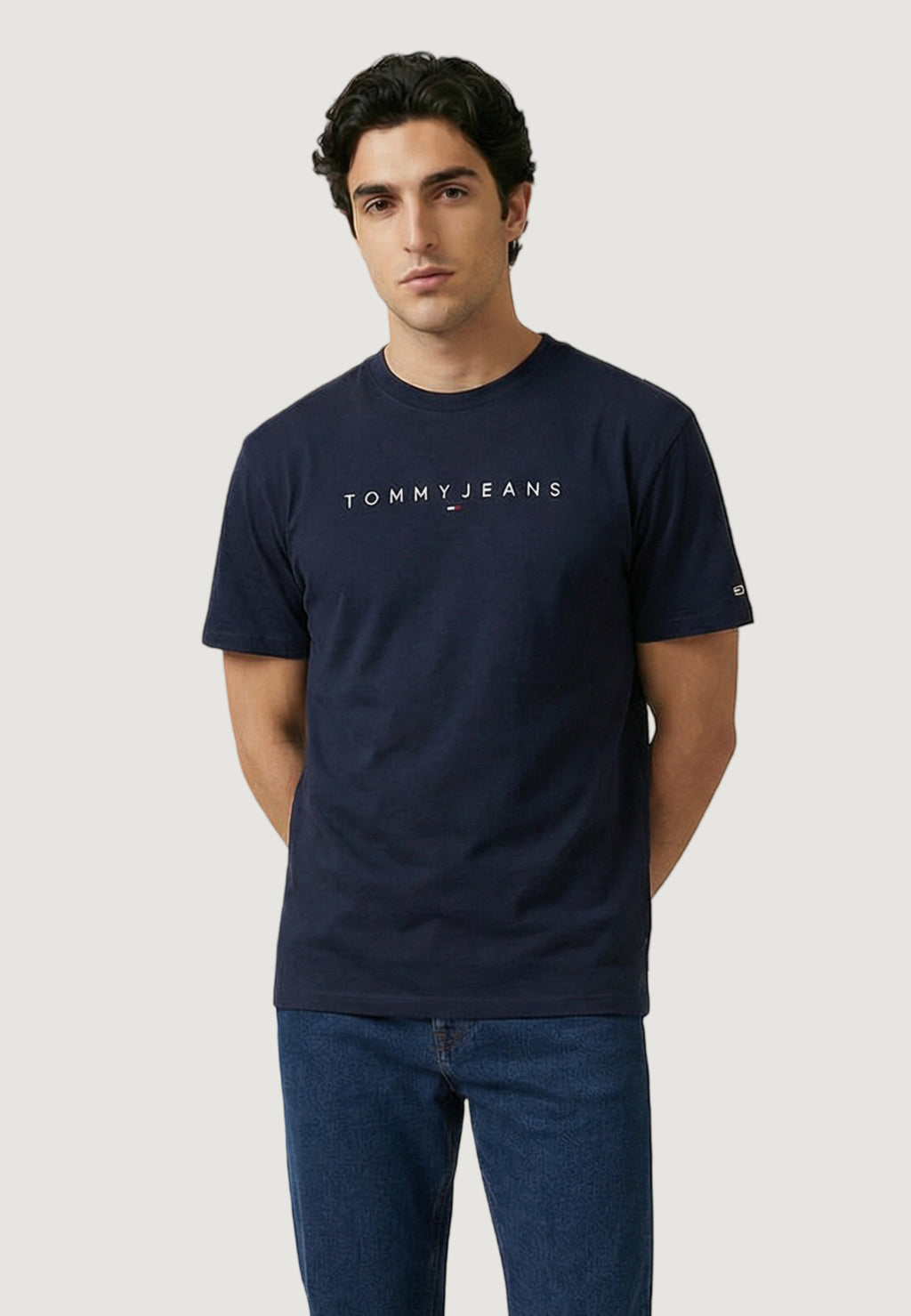 T-shirt Tommy Hilfiger Jeans TJM REG LINEAR LOGO