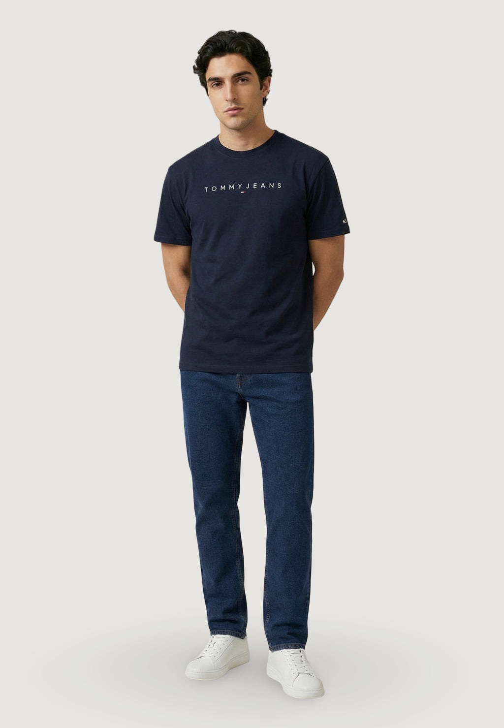 T-shirt Tommy Hilfiger Jeans TJM REG LINEAR LOGO