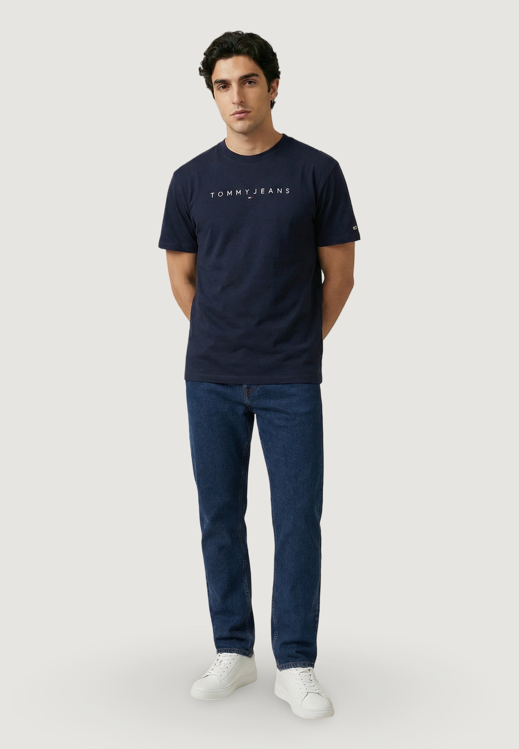 T-shirt Tommy Hilfiger Jeans TJM REG LINEAR LOGO