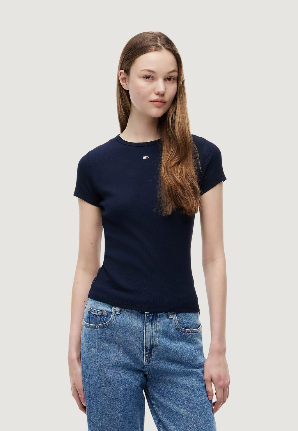 T-shirts Tommy Hilfiger Jeans TJW SLIM ESSENTIAL RIB