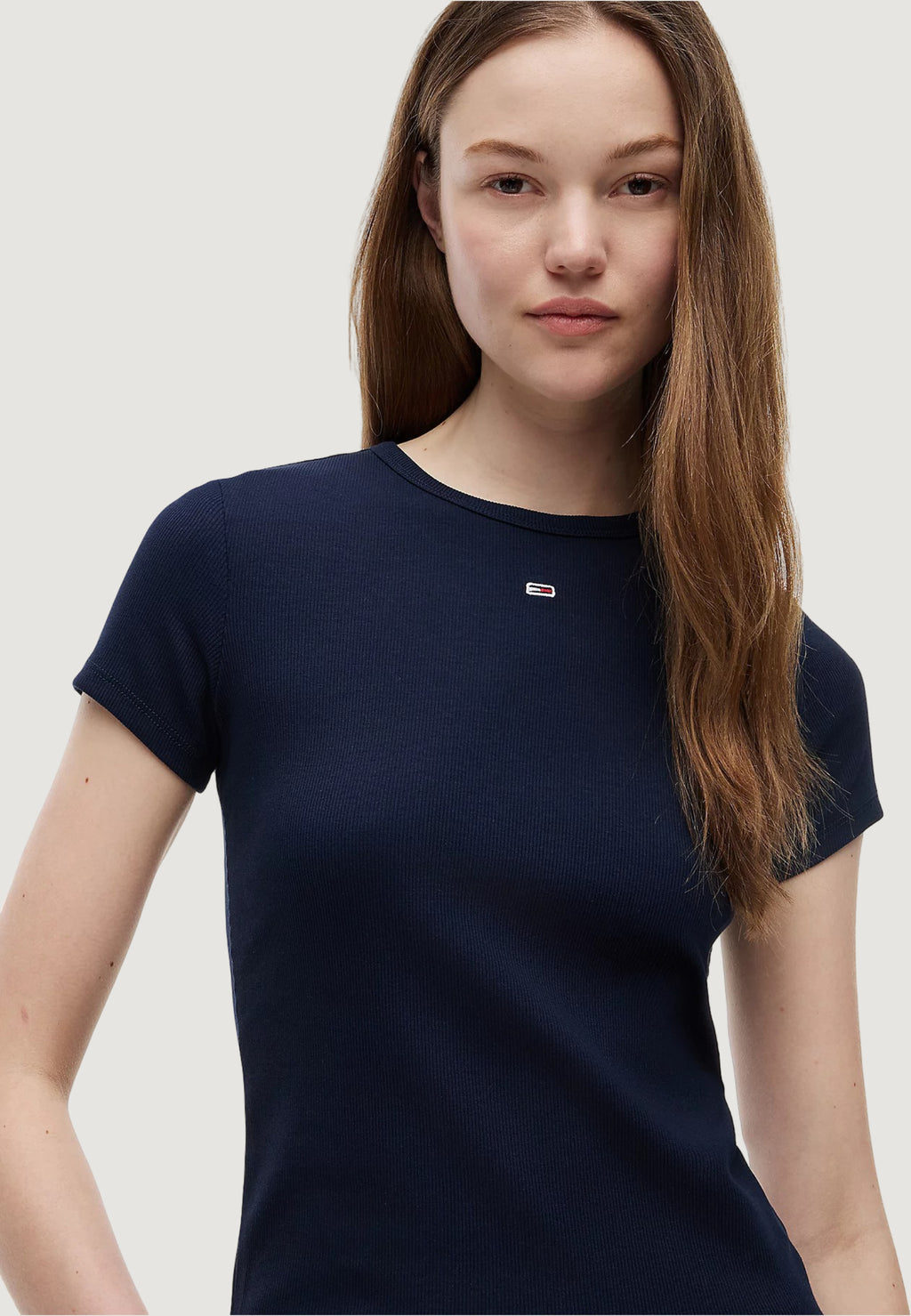 T-shirts Tommy Hilfiger Jeans TJW SLIM ESSENTIAL RIB