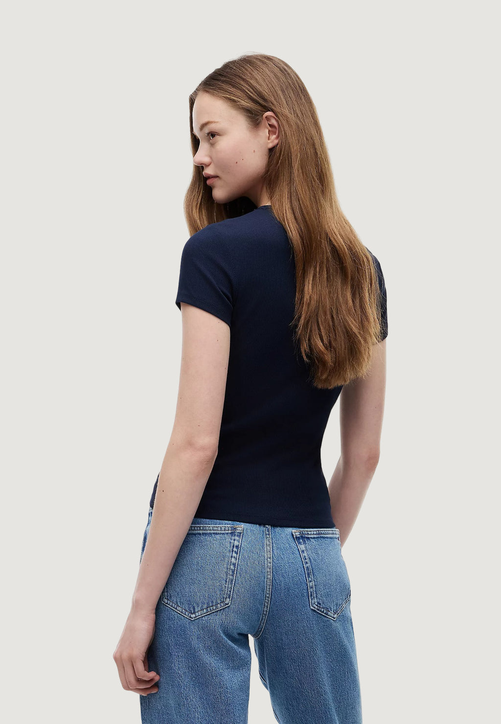T-shirts Tommy Hilfiger Jeans TJW SLIM ESSENTIAL RIB