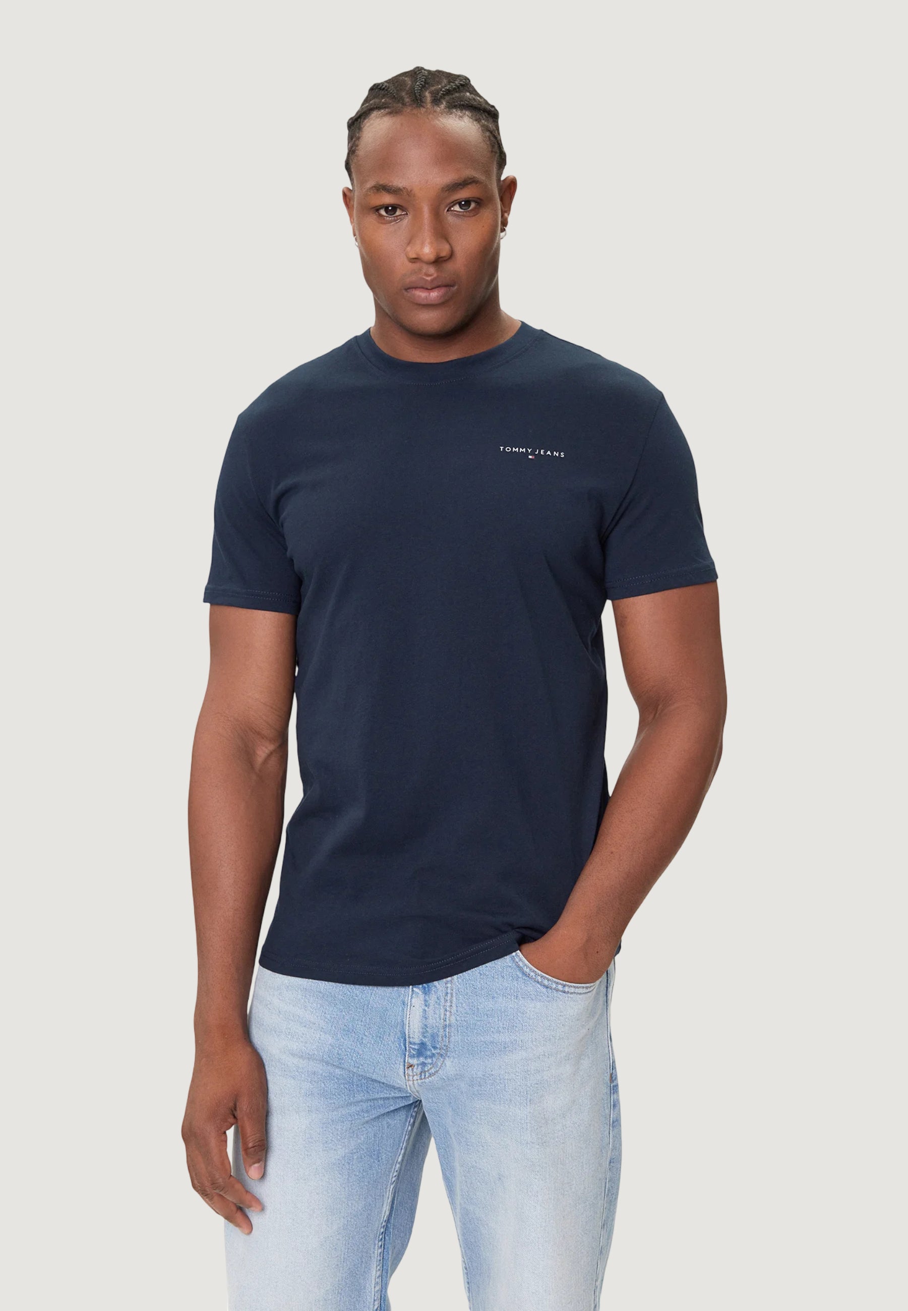 T-shirt Tommy Hilfiger Jeans TJM SLIM LINEAR CHES