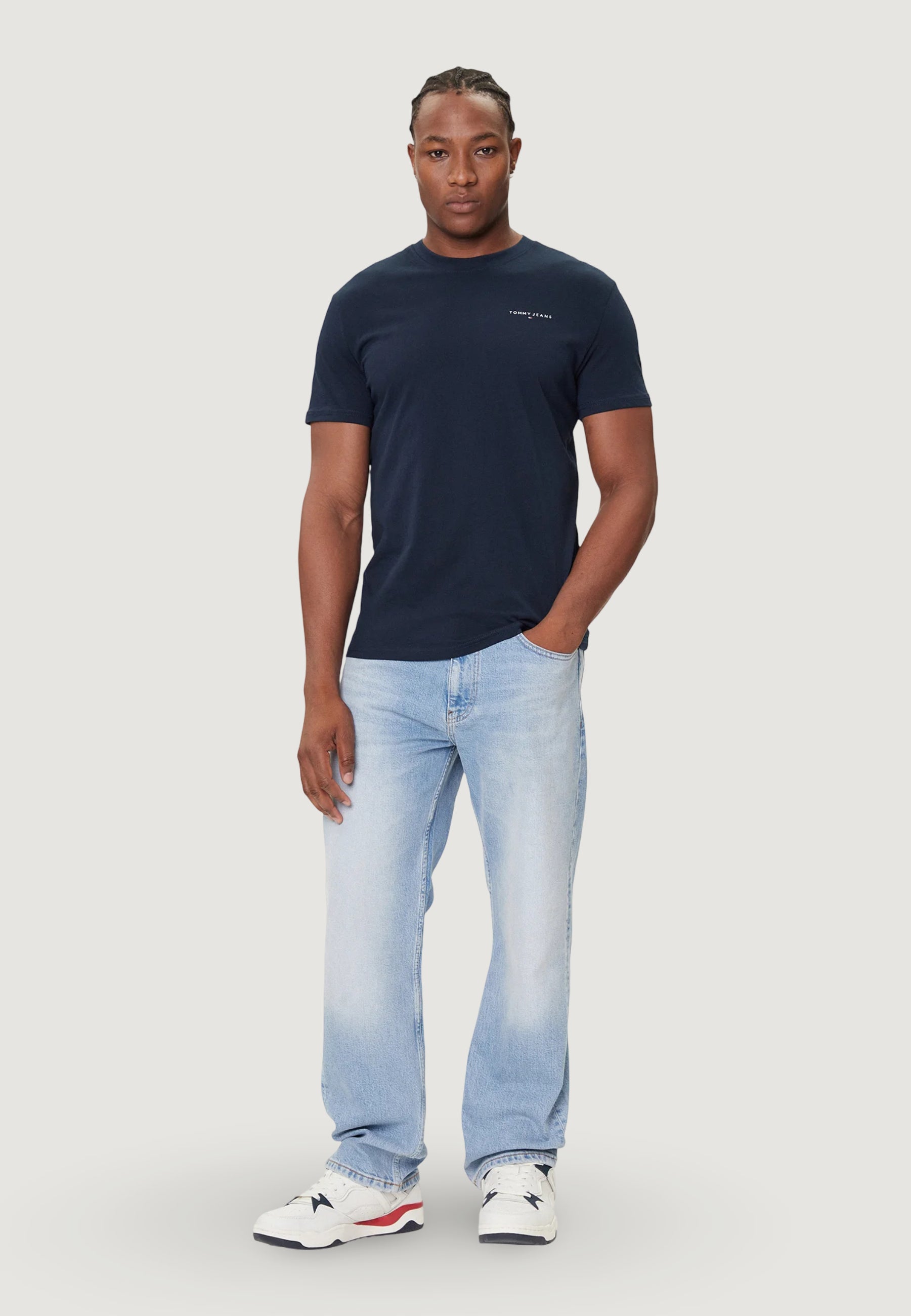 T-shirt Tommy Hilfiger Jeans TJM SLIM LINEAR CHES