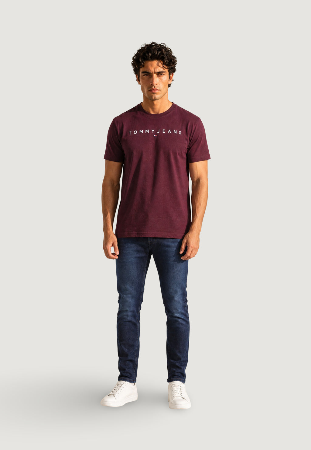 T-shirt Tommy Hilfiger Jeans TJM REG LINEAR LOGO