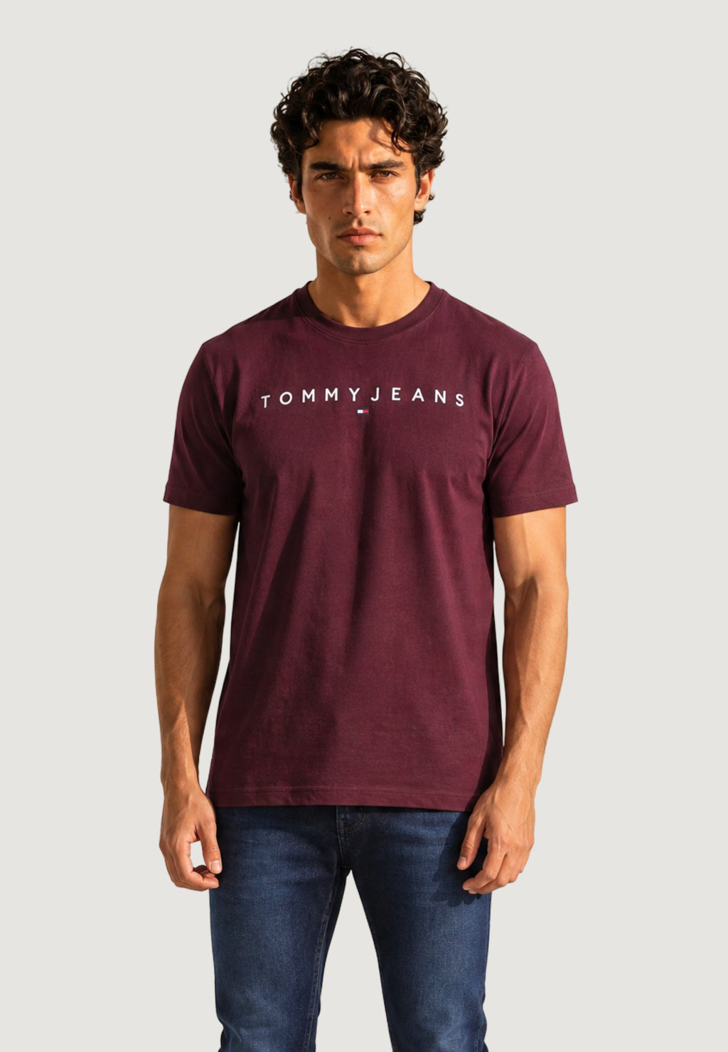 T-shirt Tommy Hilfiger Jeans TJM REG LINEAR LOGO