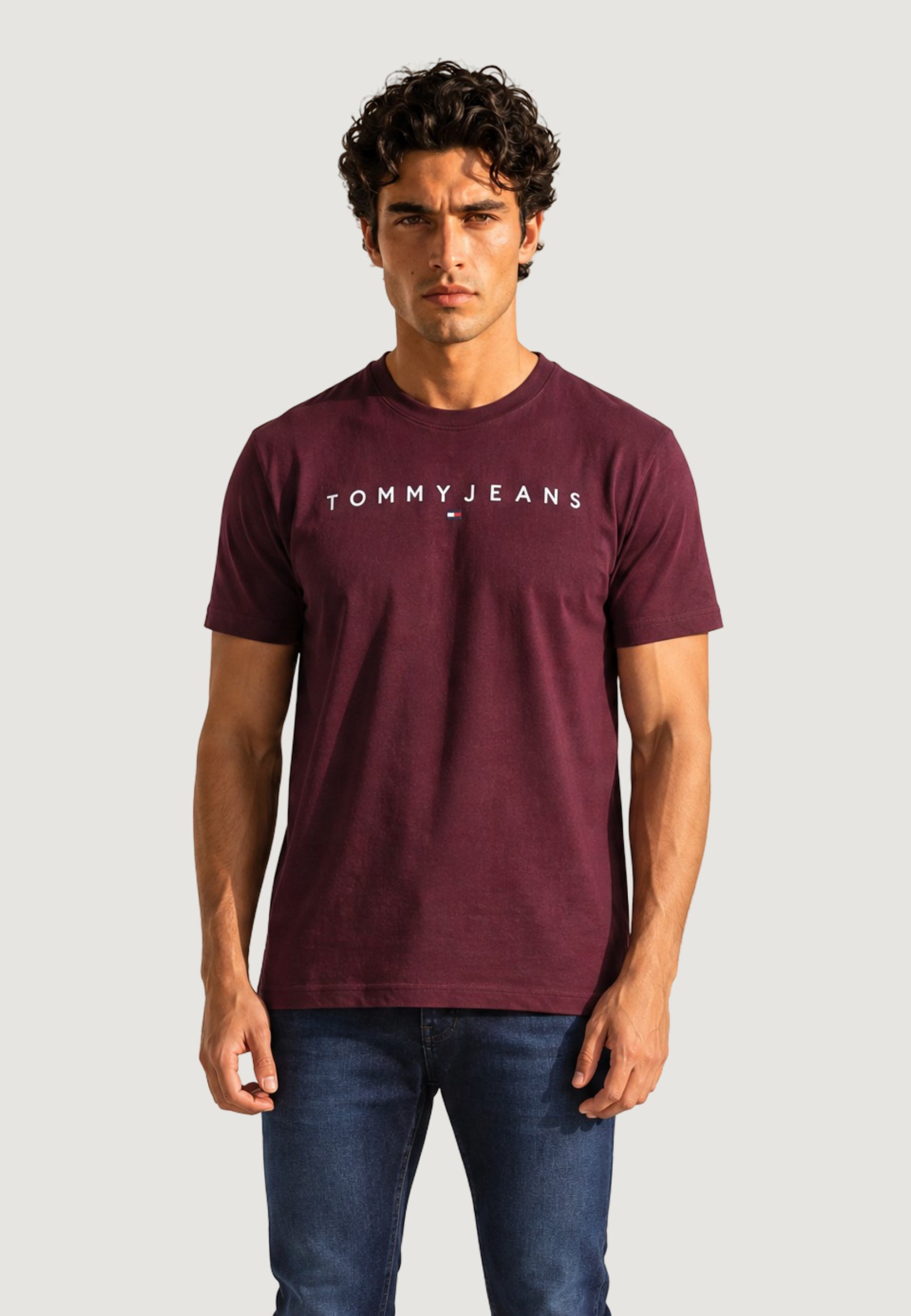 T-shirt Tommy Hilfiger Jeans TJM REG LINEAR LOGO