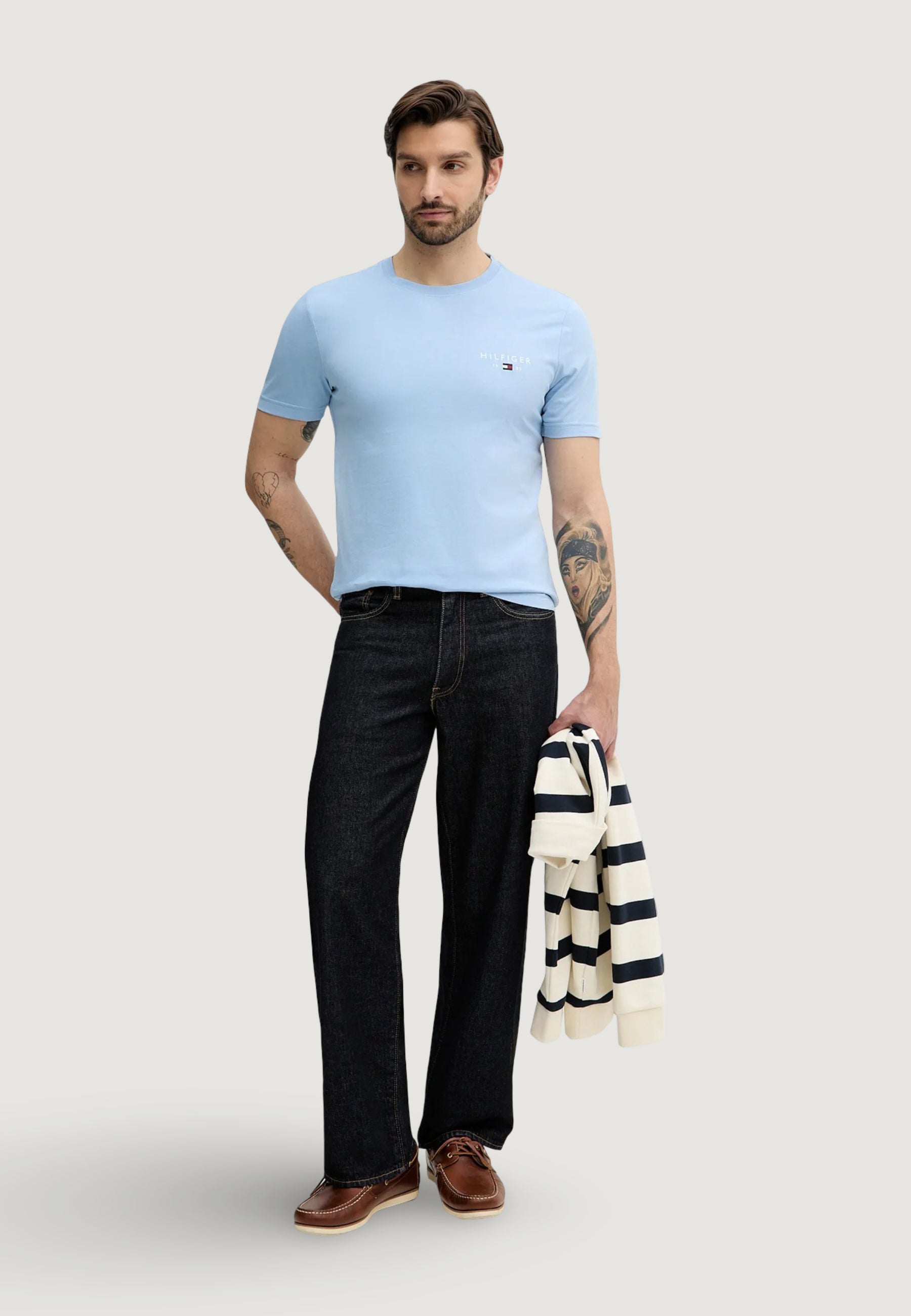 T-shirt Tommy Hilfiger Jeans BRAND LOVE SMALL HIL