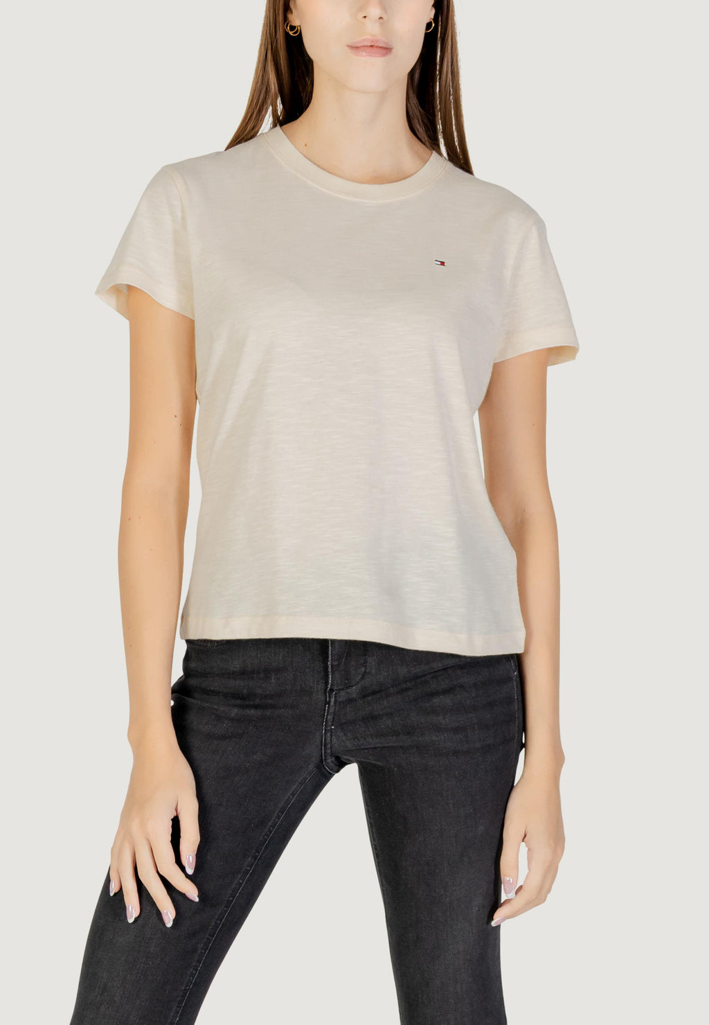 T-shirts Tommy Hilfiger Jeans SLIM SLUB C-NK SS