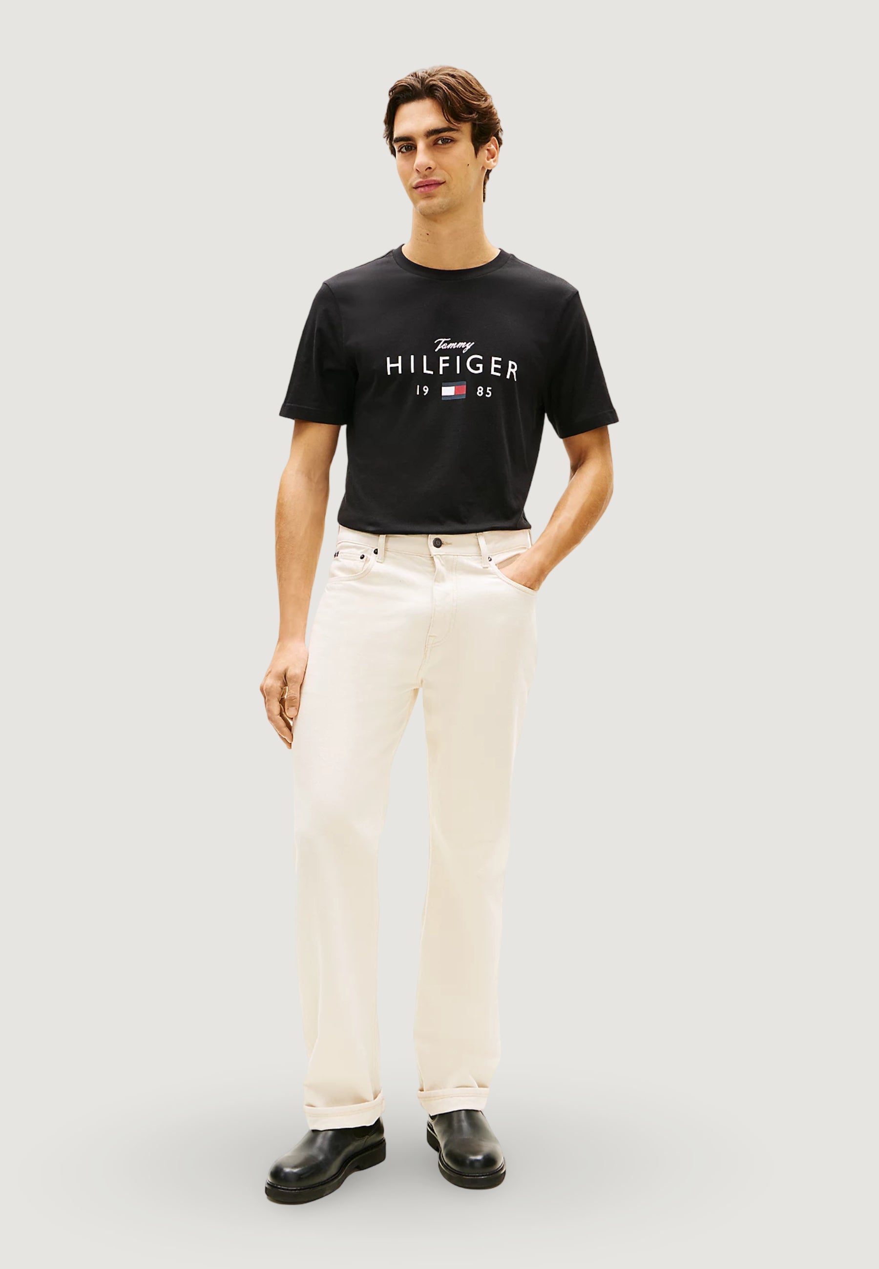 T-shirt Tommy Hilfiger Jeans BRAND LOVE BIG HILFI