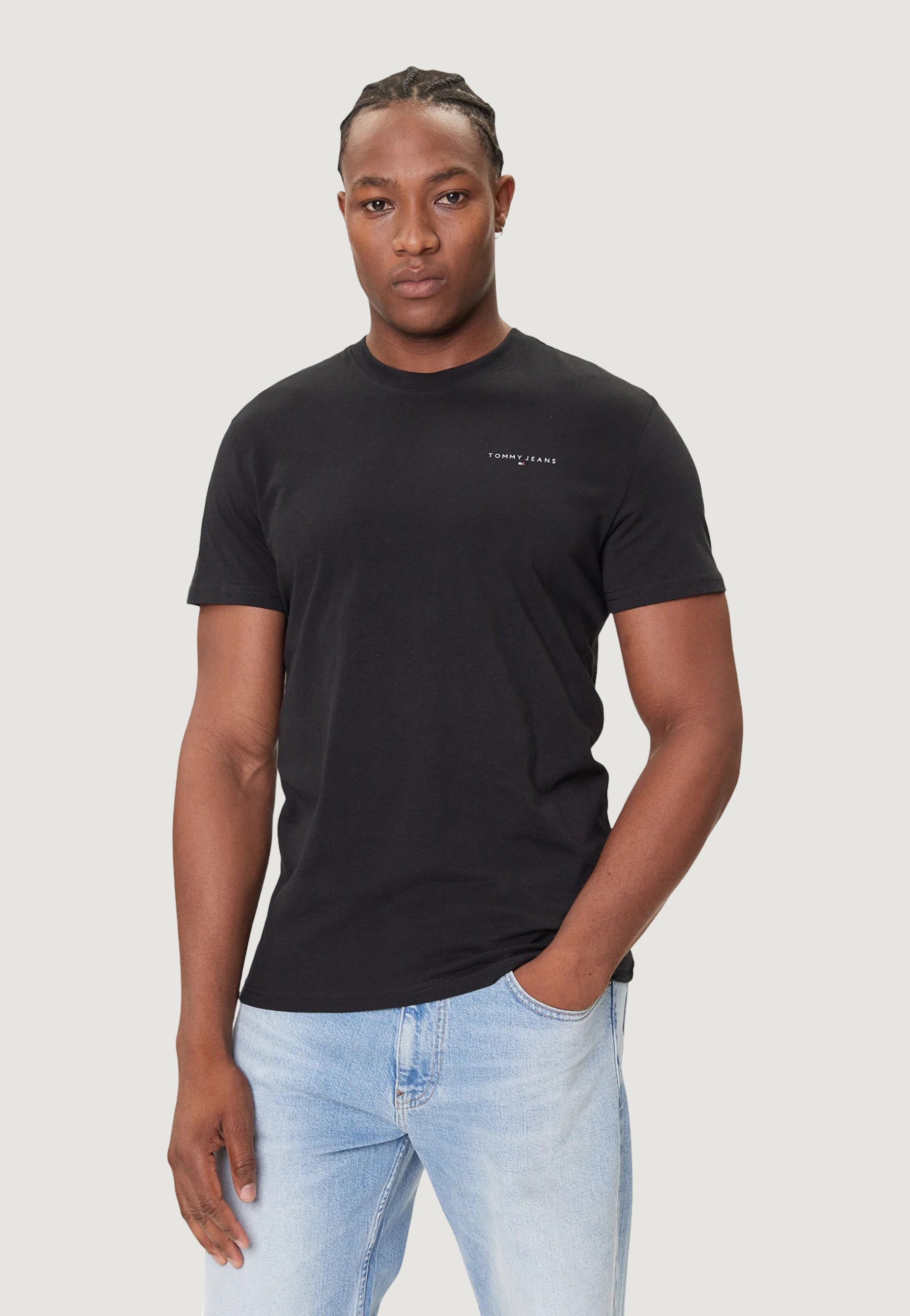 T-shirt Tommy Hilfiger Jeans TJM SLIM LINEAR CHES
