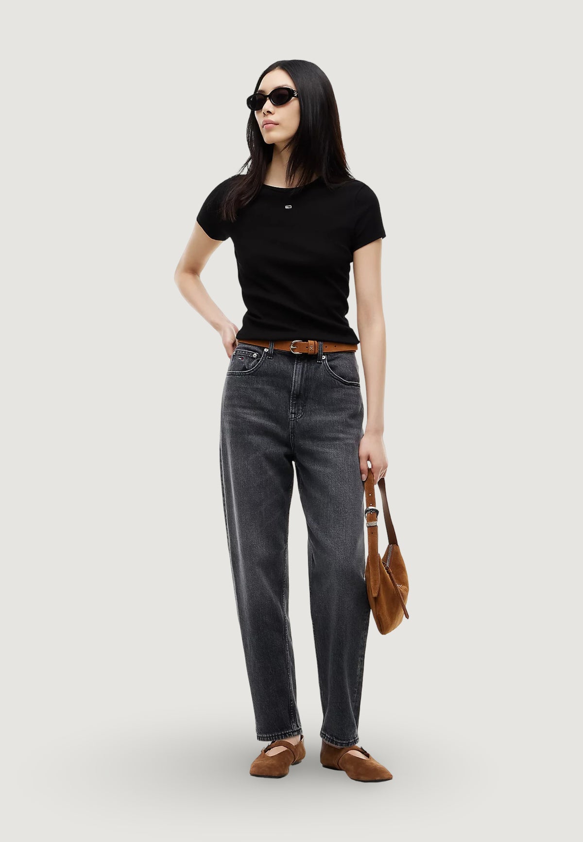 T-shirt Tommy Hilfiger Jeans TJW SLIM ESSENTIAL RIB