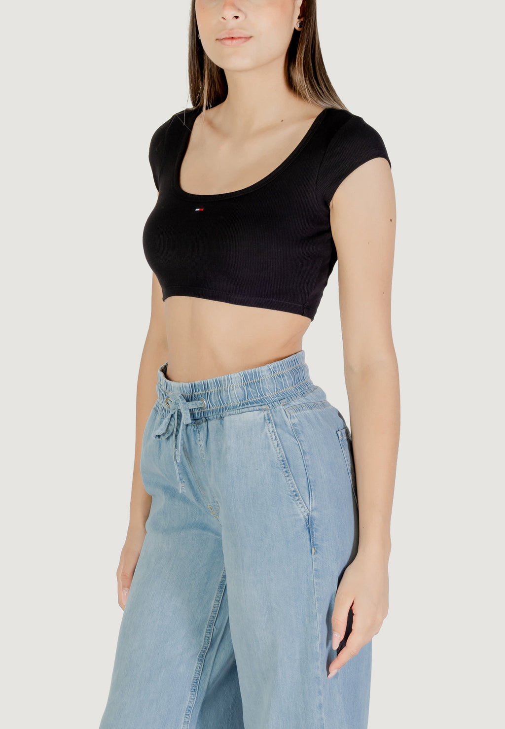 T-shirts Tommy Hilfiger Jeans TJW SP CRP RIB SS TO