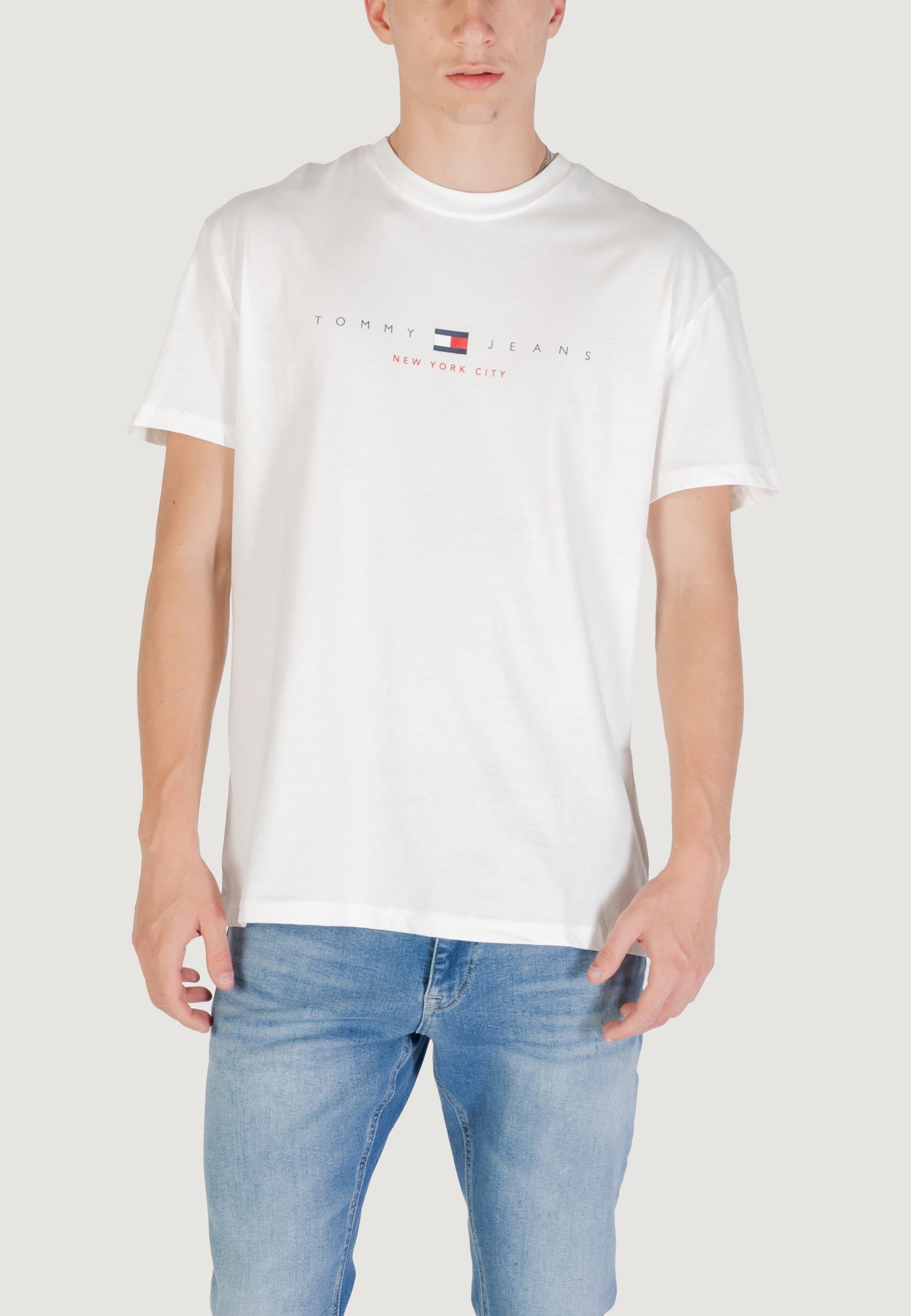 T-shirt Tommy Hilfiger Jeans TJM REG FLAG LINEAR