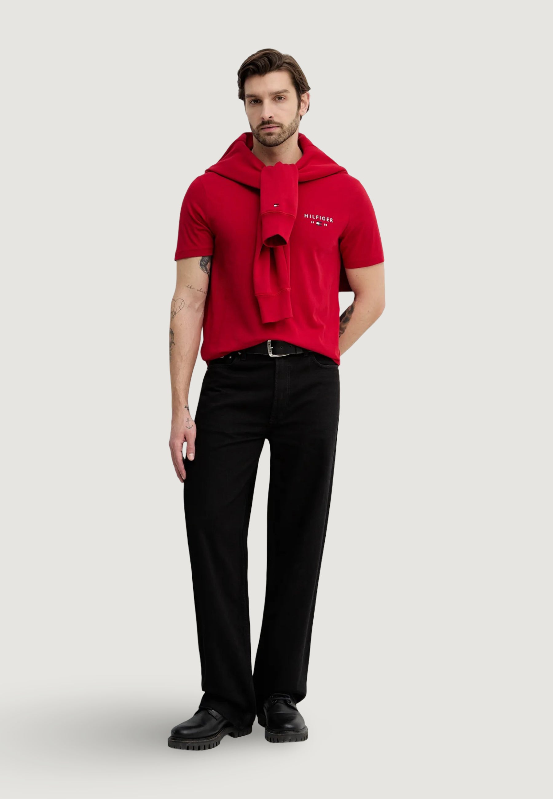 T-shirt Tommy Hilfiger Jeans BRAND LOVE SMALL HIL