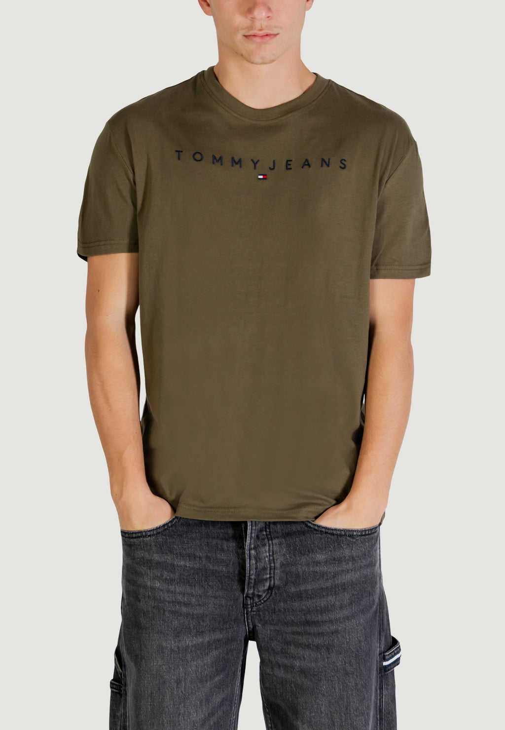 T-shirt Tommy Hilfiger Jeans TJM REG LINEAR LOGO