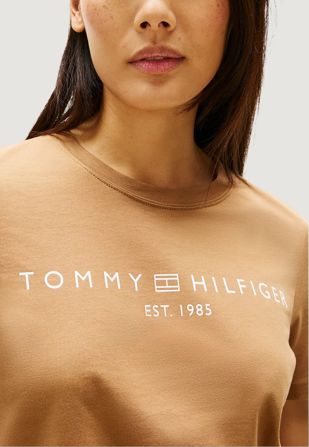 T-shirt Tommy Hilfiger REG CORP LOGO C-NK S