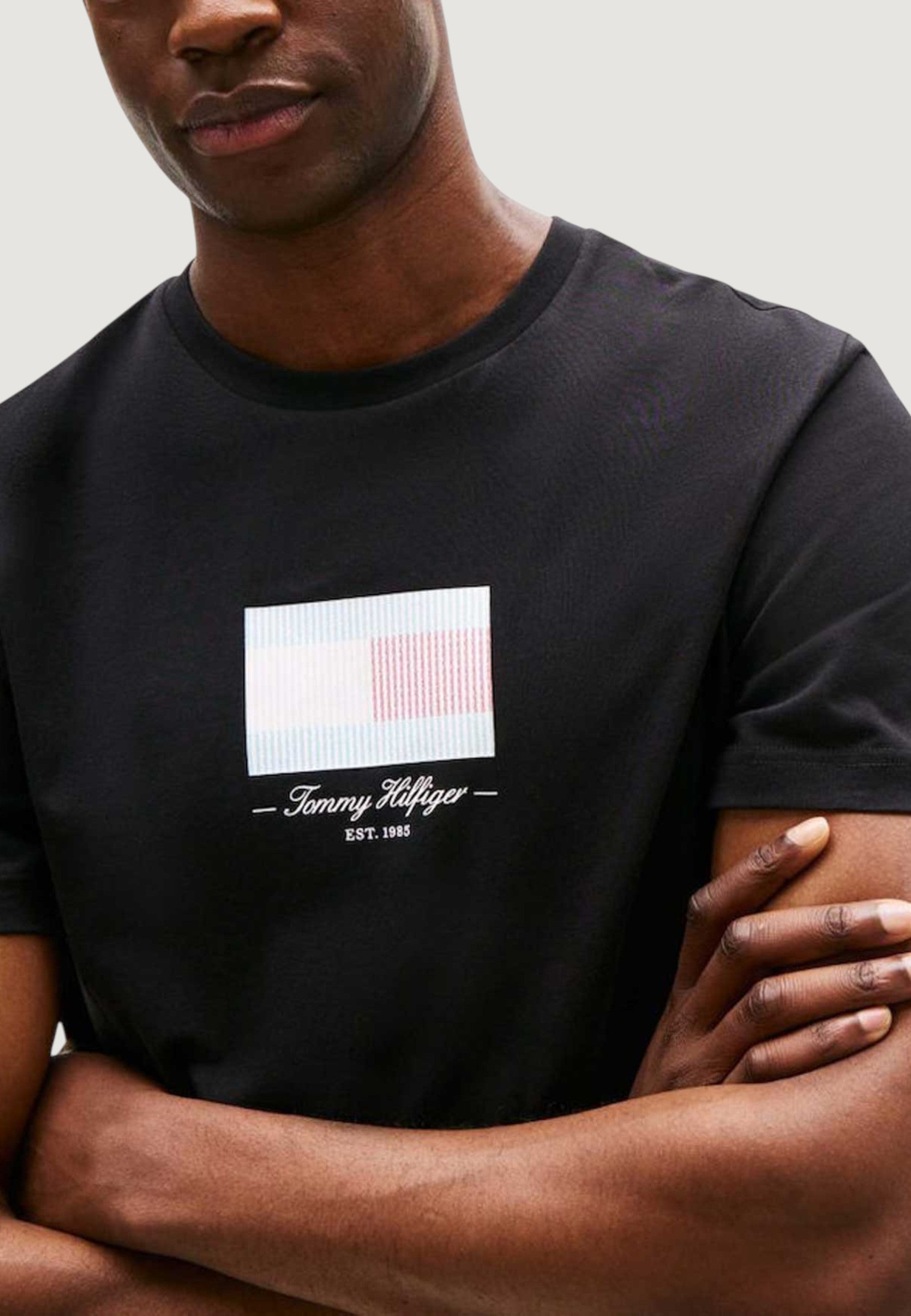 T-shirt Tommy Hilfiger ITHACA FLAG TEE