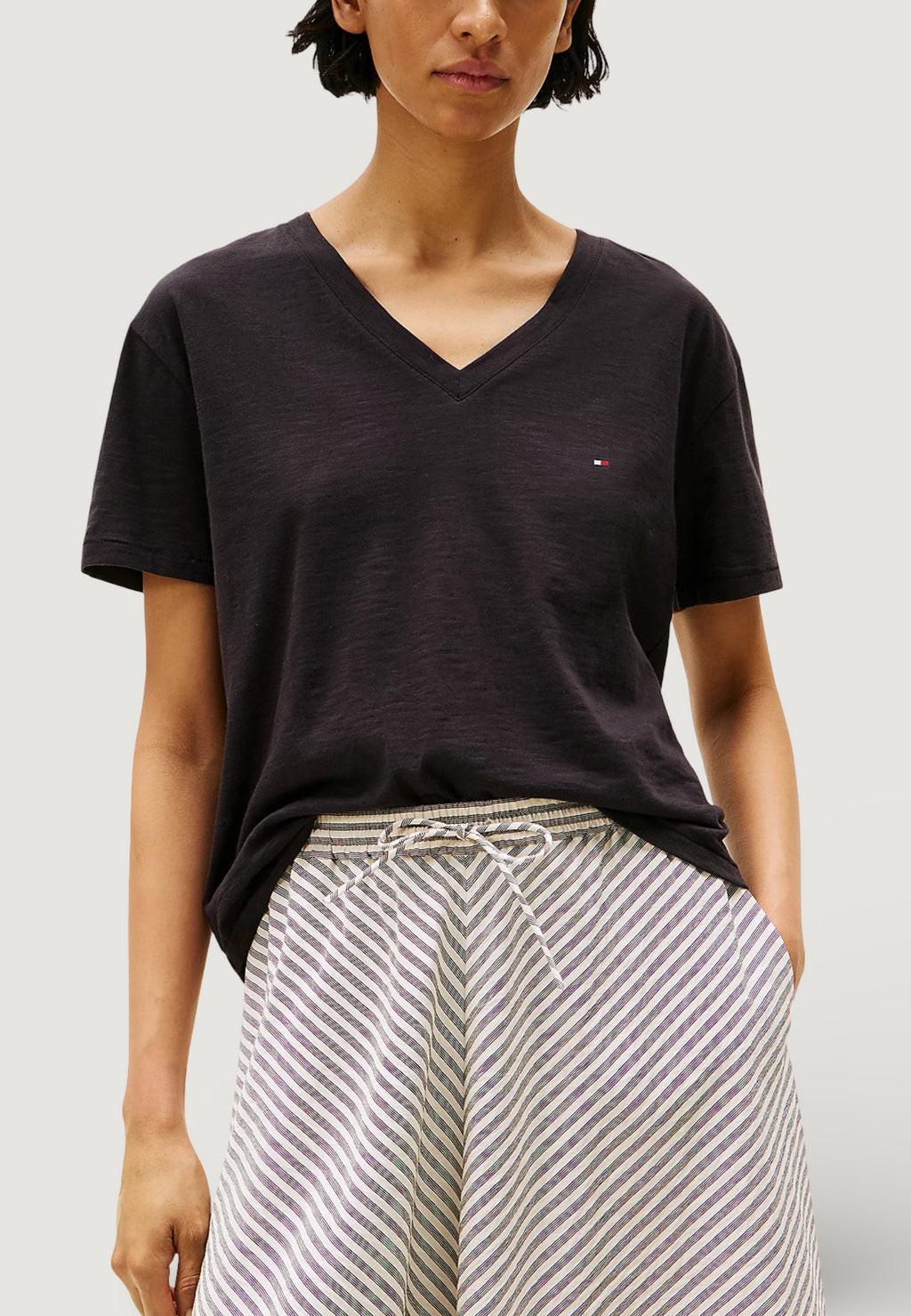 T-shirt Tommy Hilfiger SLUB MDRN V-NK SS T-