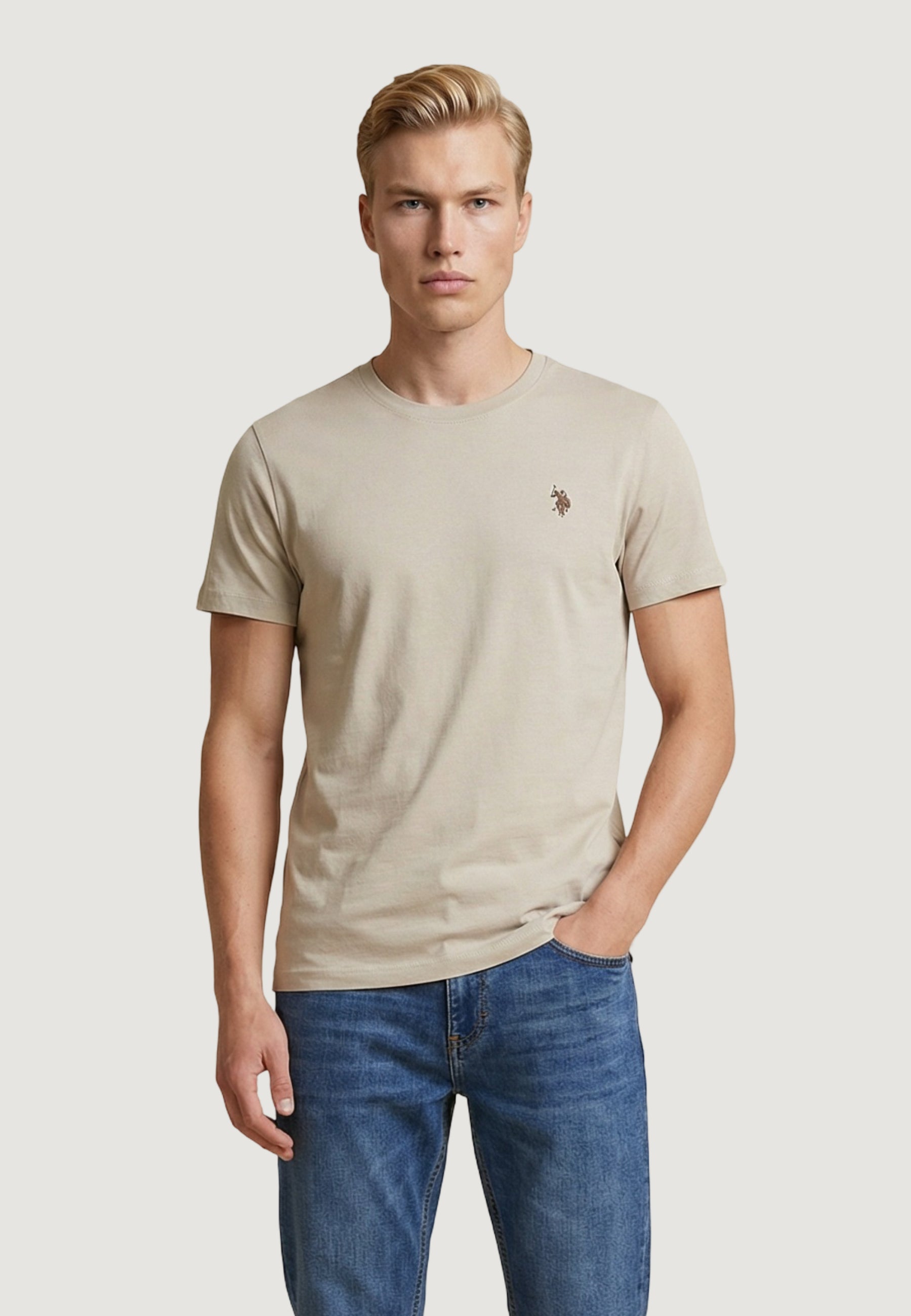 T-shirt U.S. Polo Assn. MICK-BASIC