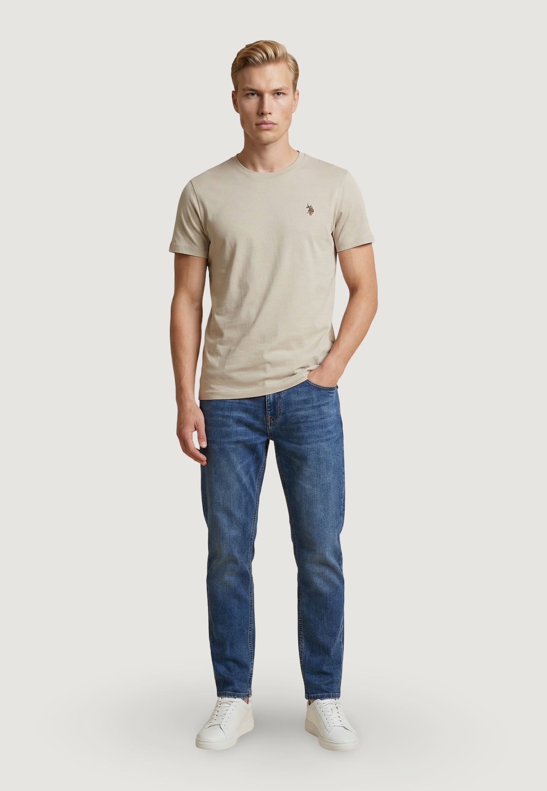 T-shirt U.S. Polo Assn. MICK-BASIC