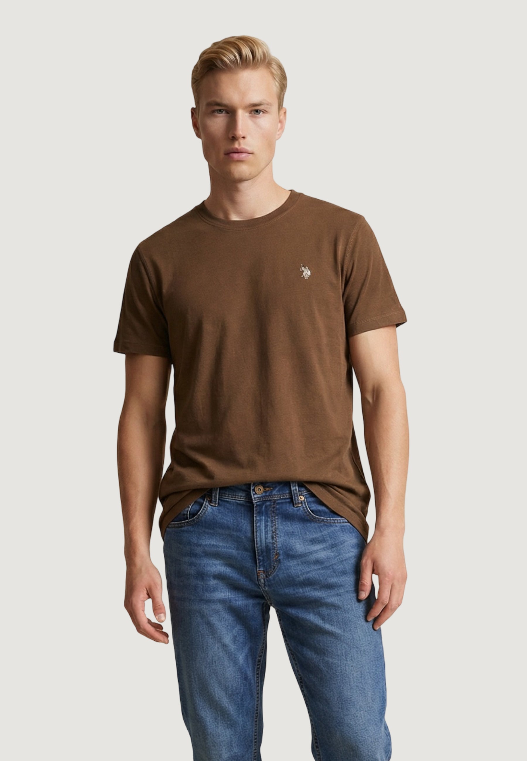 T-shirt U.S. Polo Assn. MICK-BASIC