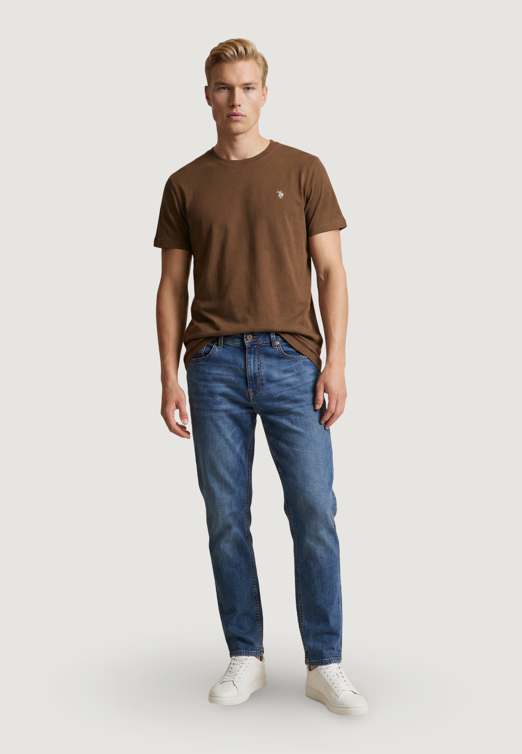 T-shirt U.S. Polo Assn. MICK-BASIC