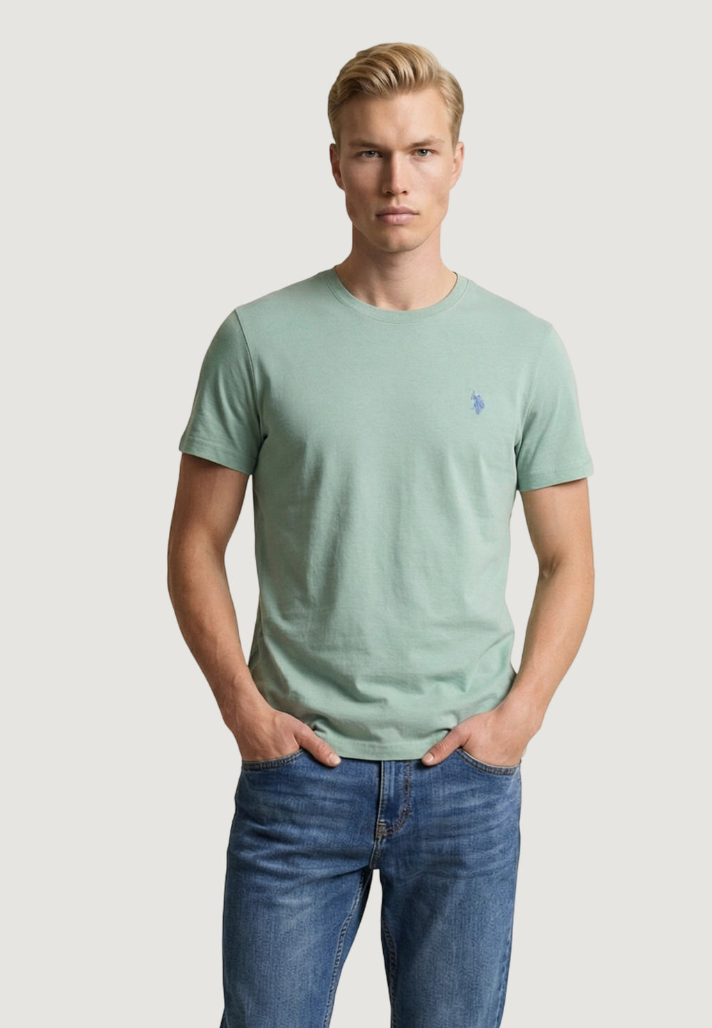 T-shirt U.S. Polo Assn. MICK-BASIC