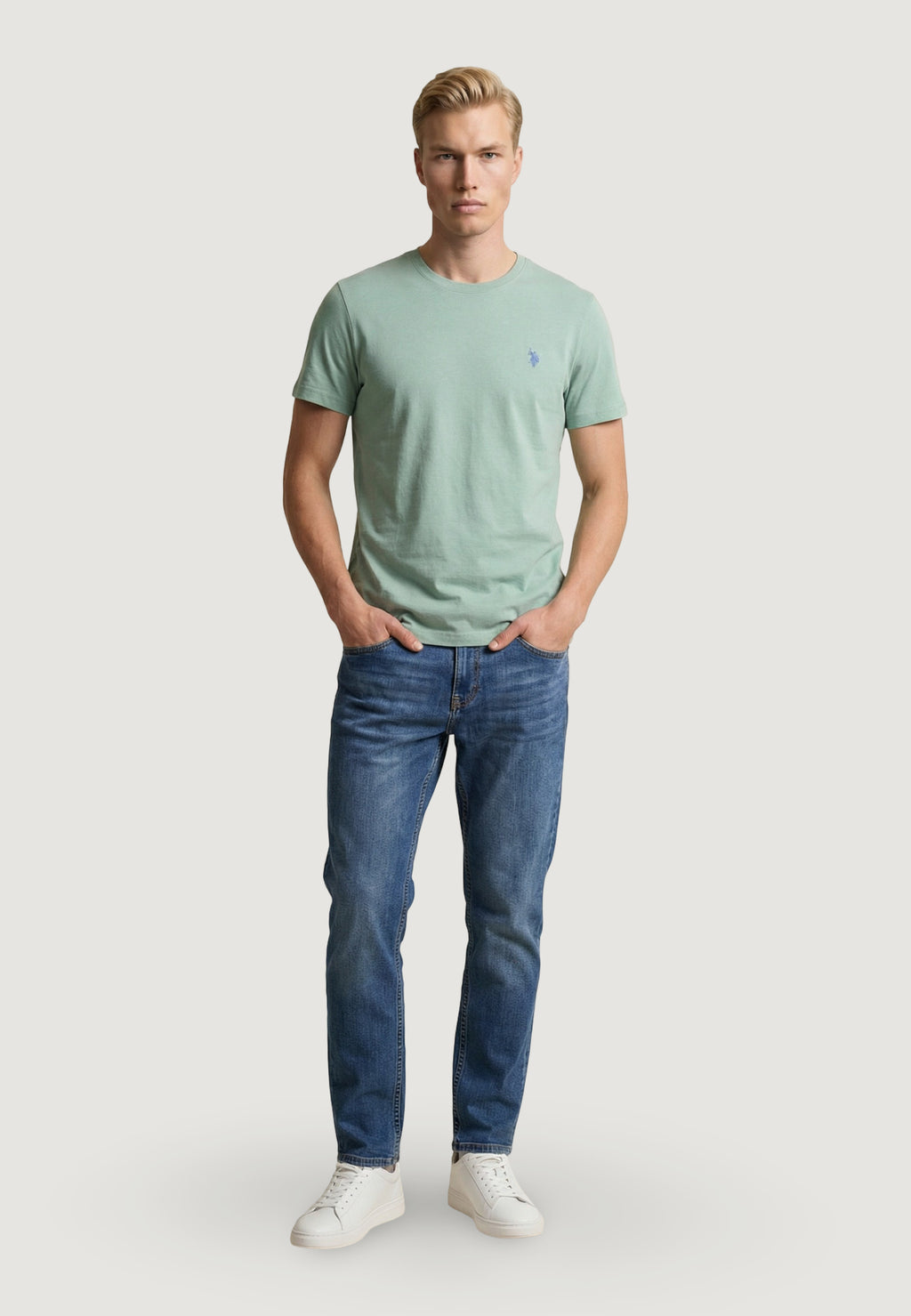 T-shirt U.S. Polo Assn. MICK-BASIC