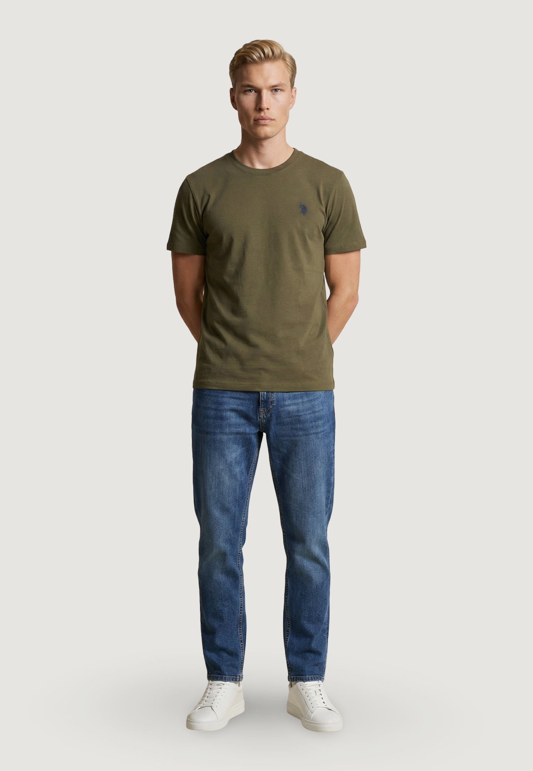 T-shirt U.S. Polo Assn. MICK-BASIC