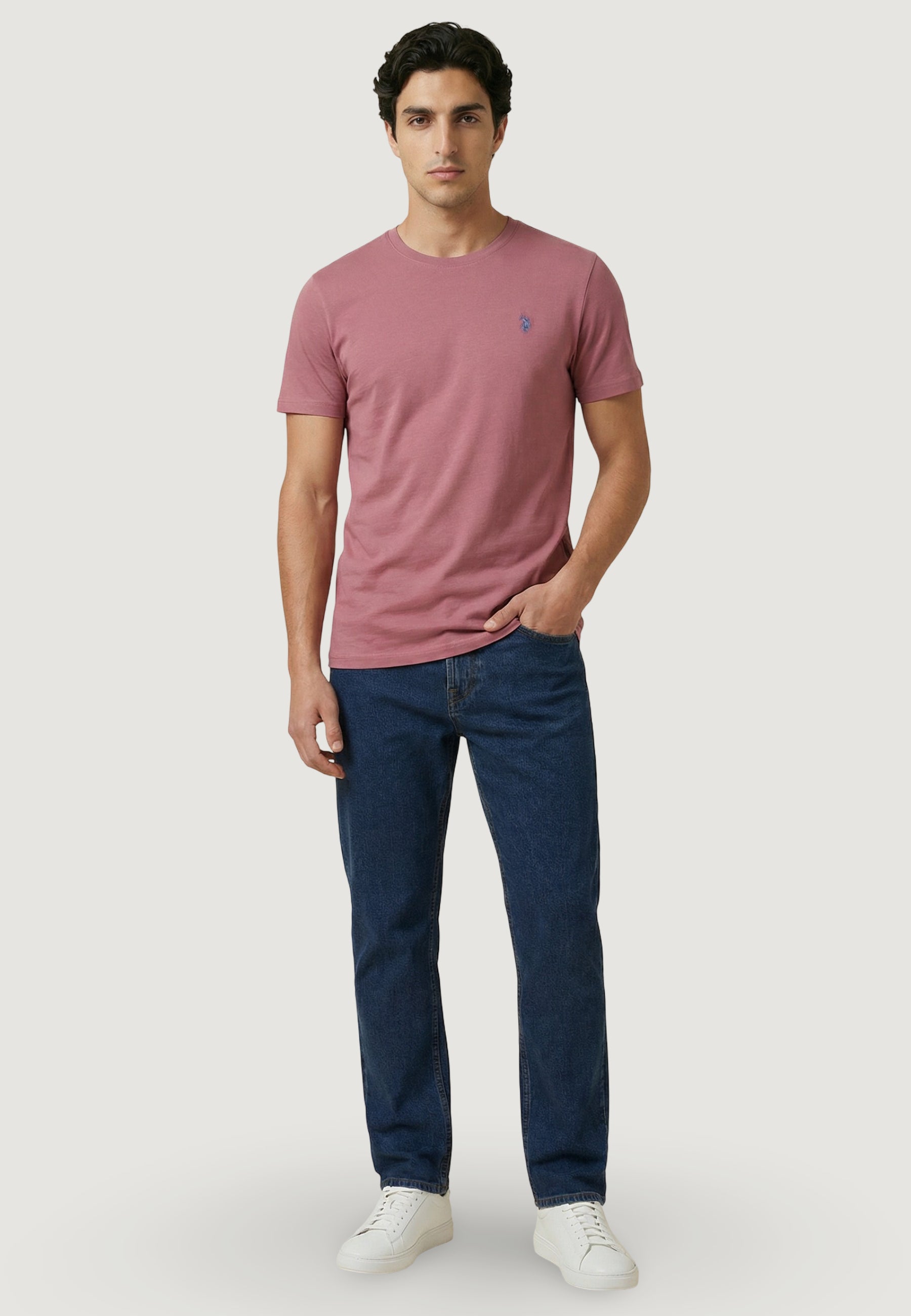 T-shirt U.S. Polo Assn. MICK-BASIC