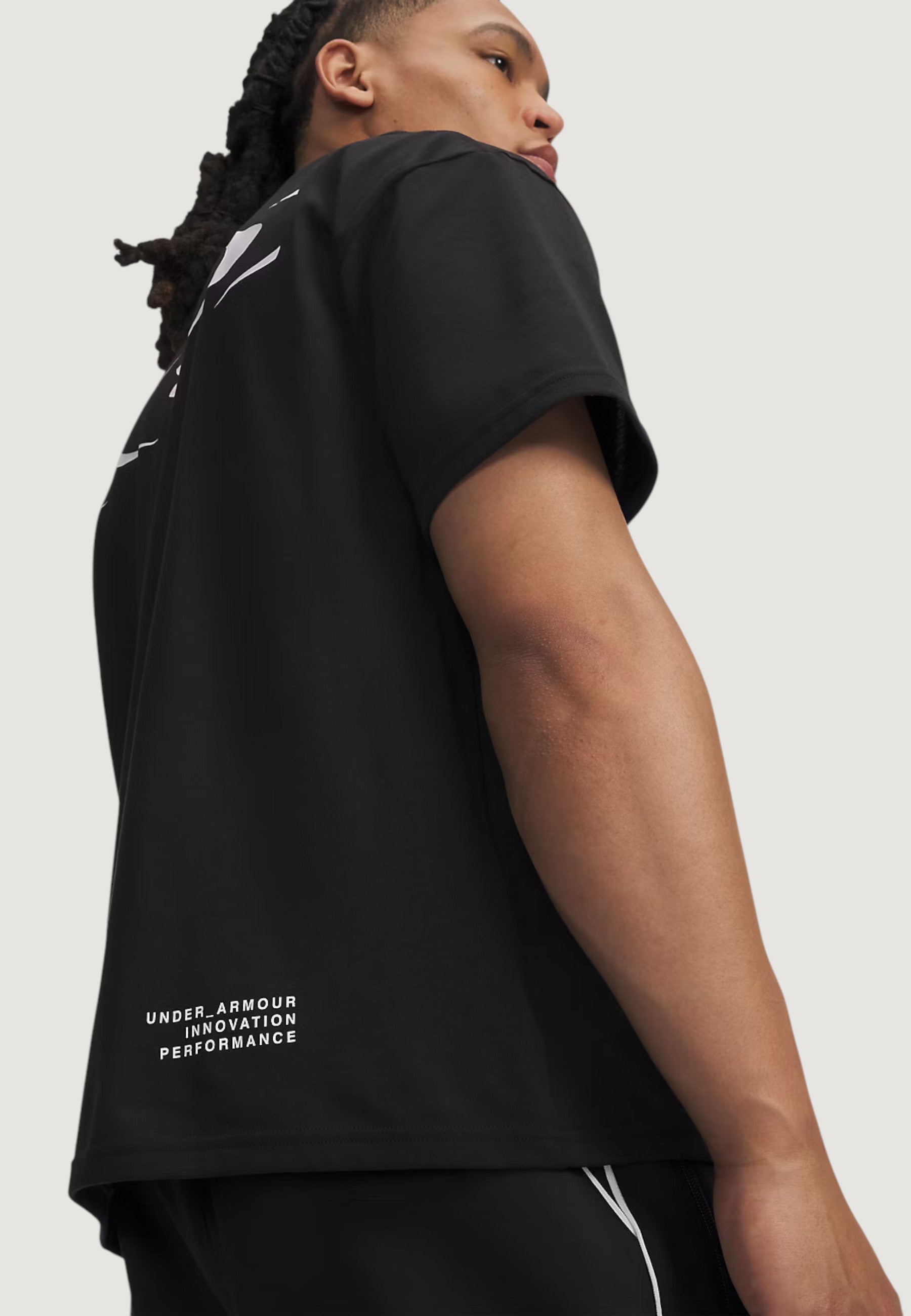 T-shirt Under Armour UA M HWT ECHO LOGO OS SS