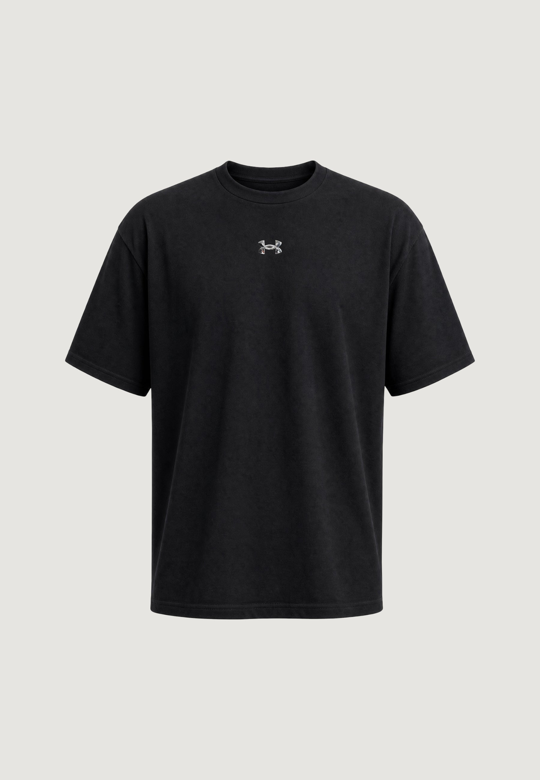 T-shirt Under Armour UA M HWT METAL LOGO SS