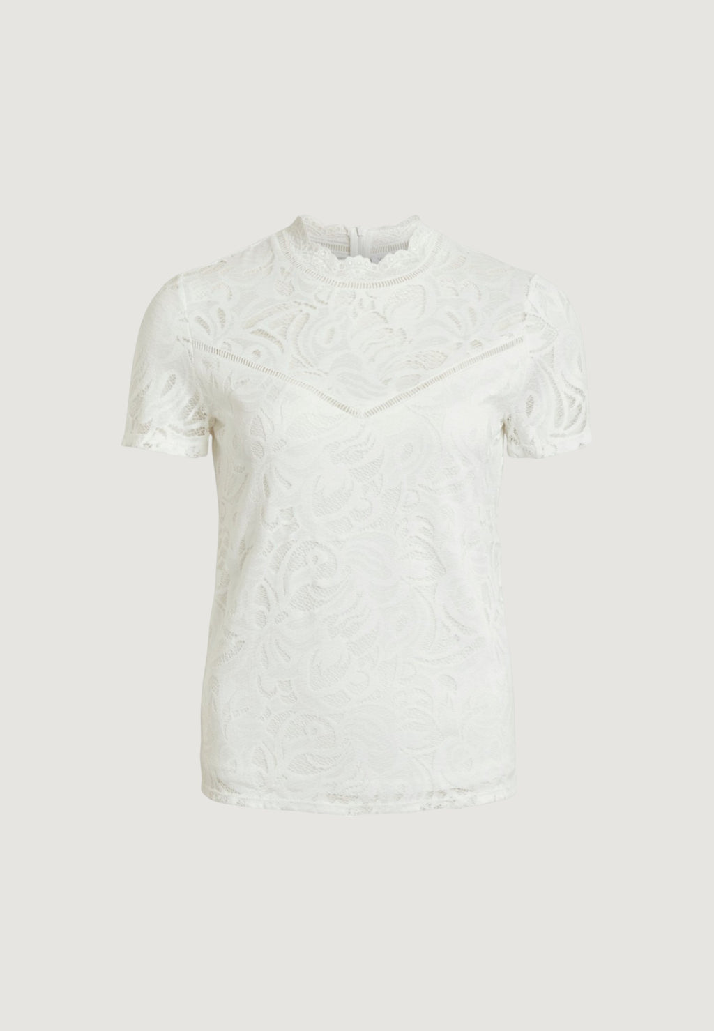 T-shirt Vila Clothes VISTASIA S/S LACE