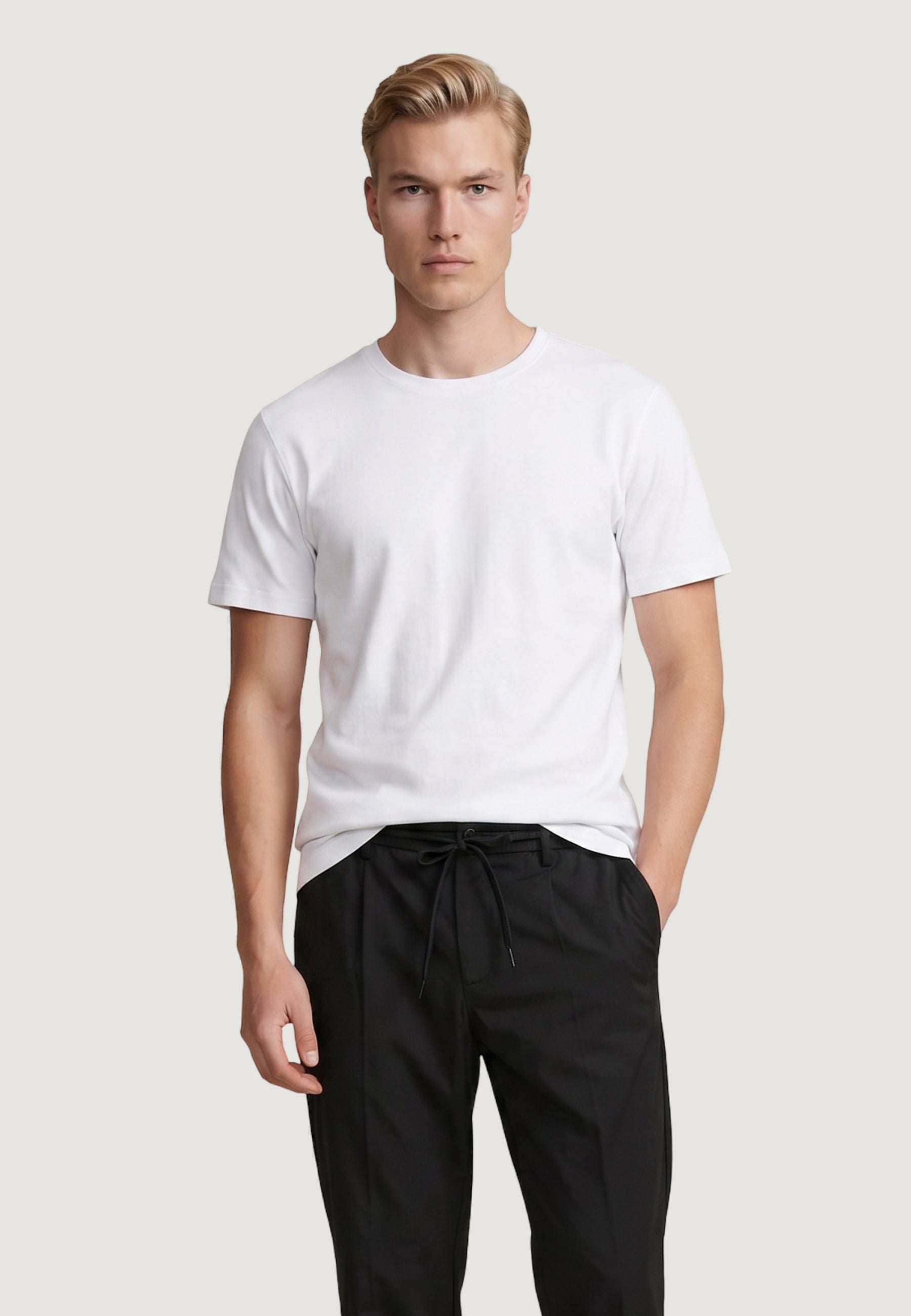 T-shirt YOS T-SHIRT UOMO JERSEY SUPIMA