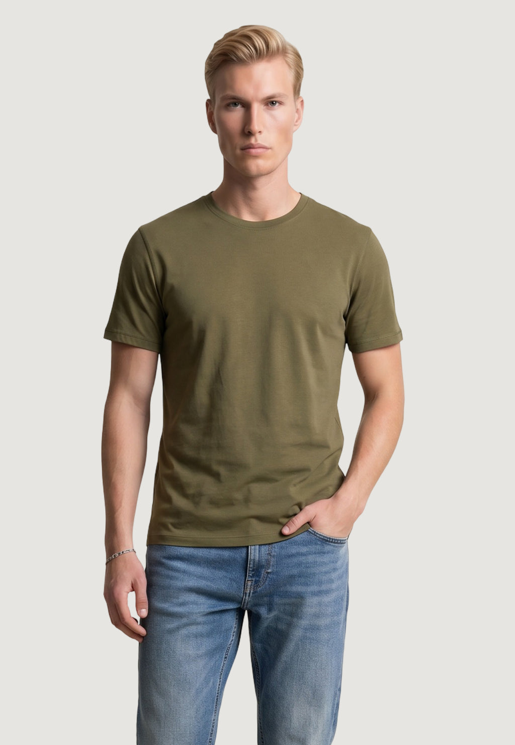 T-shirt YOS T-SHIRT UOMO JERSEY SUPIMA