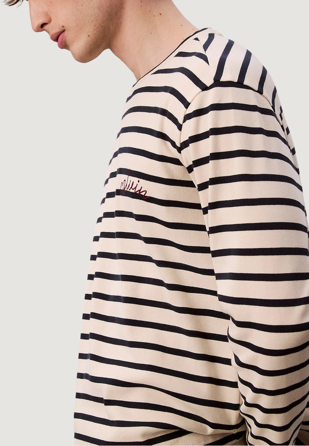 T-shirt Calvin Klein Jeans LS COMPACT RIB STRIP